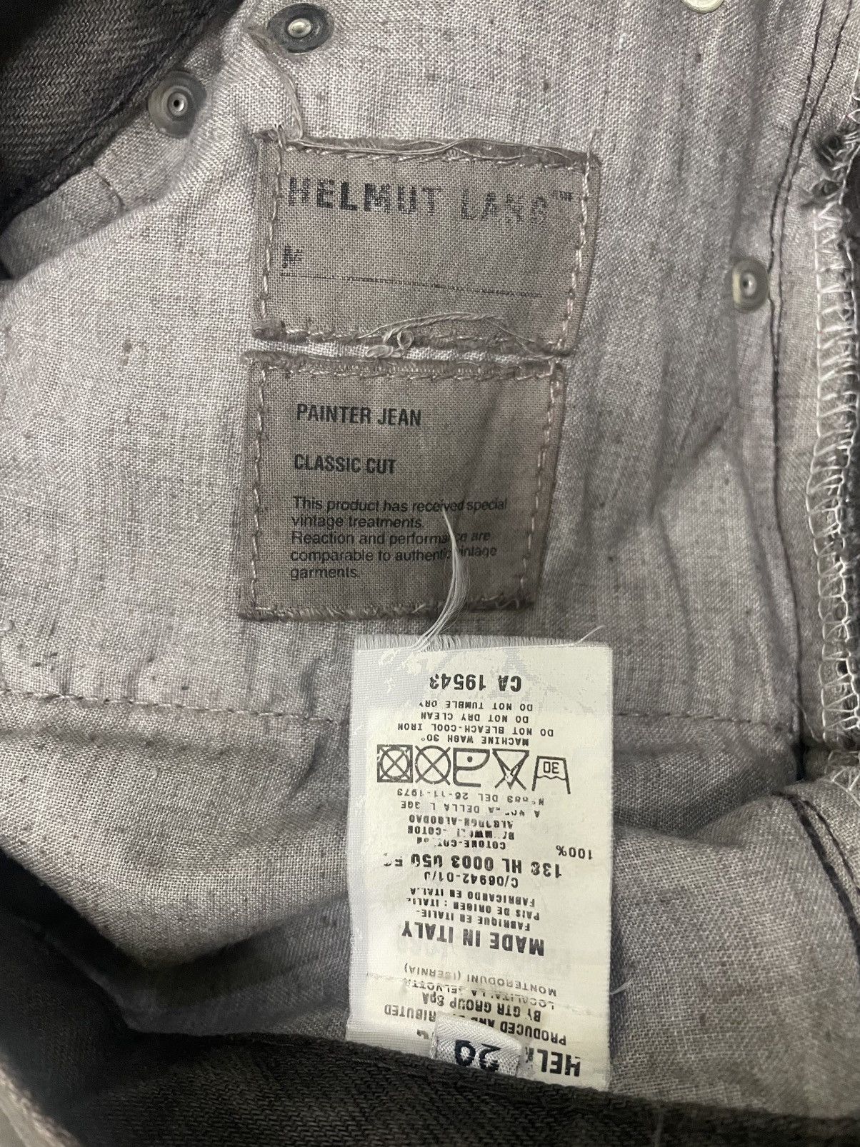 Helmut Lang Vintage HELMUT LANG Painter Jeans Size US 31 - 8 Thumbnail