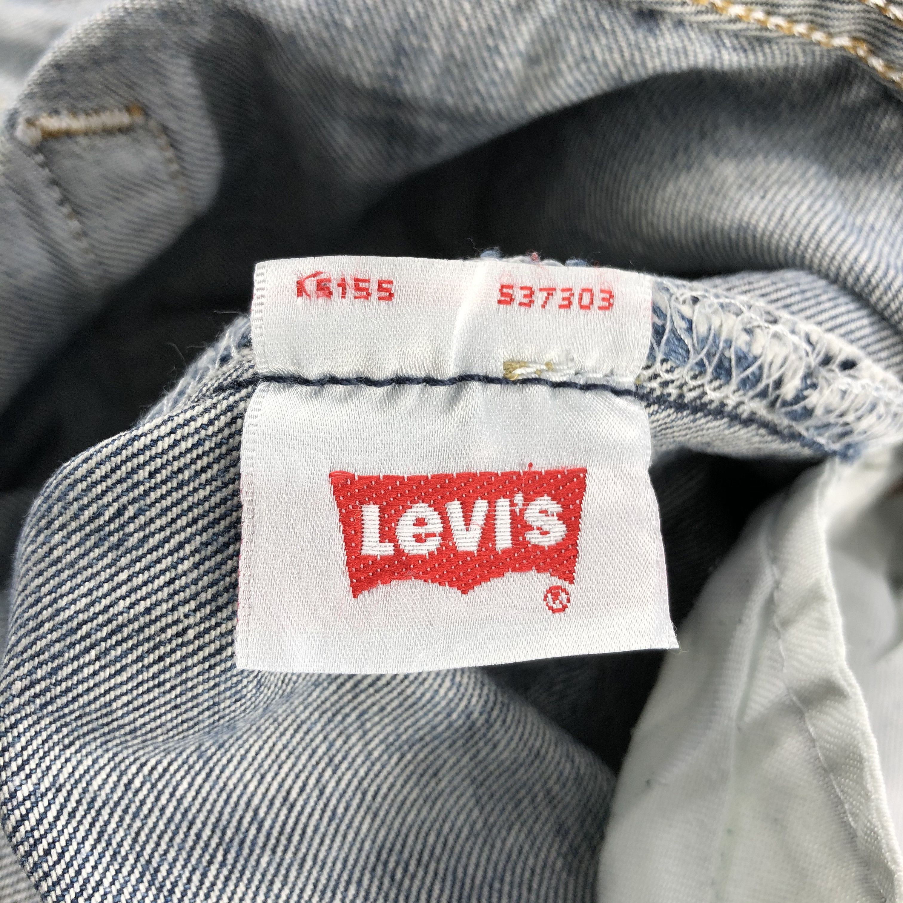Levi's Vintage Light Wash Levis 501 Jeans-JM952 Size US 34 / EU 50 - 10 Thumbnail