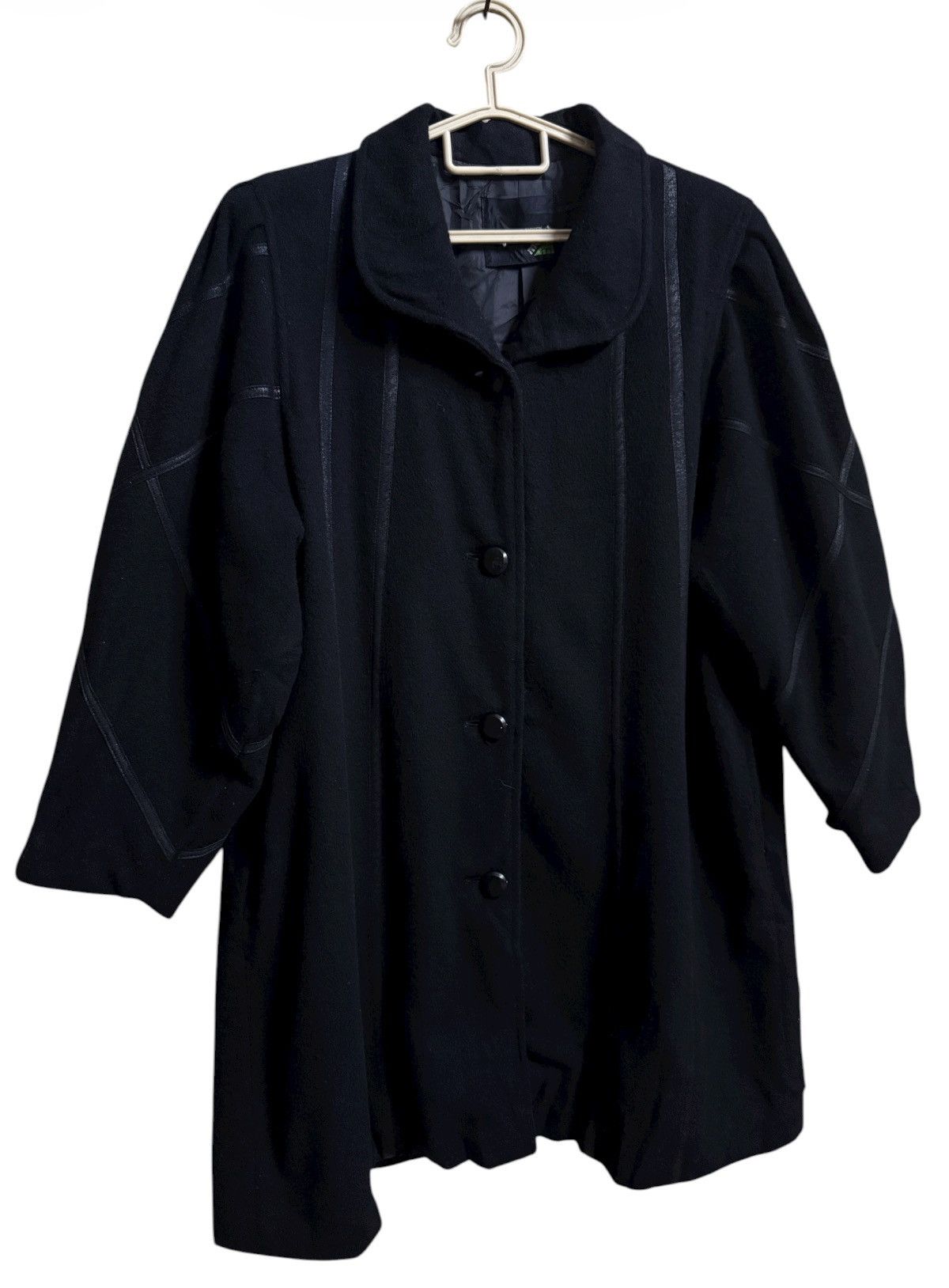 Japanese Brand Mayu Ladies Long Jacket Size L / US 10 / IT 46 - 2 Thumbnail