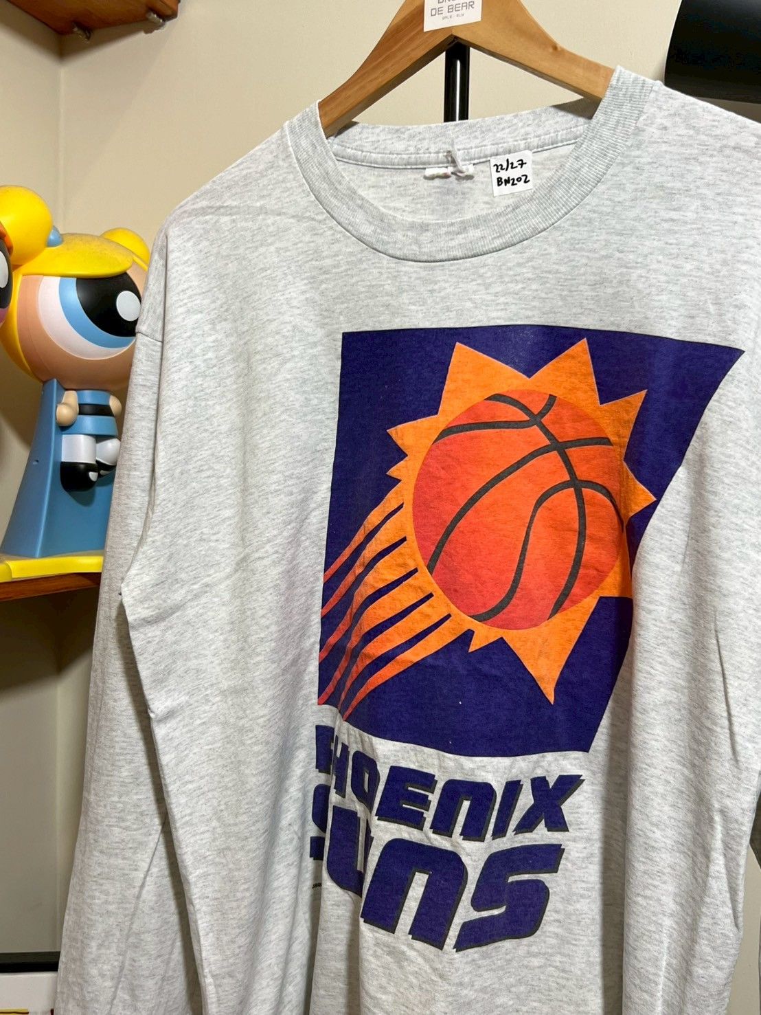 Vintage Vintage 90's Phoenix Sun shirt Long Sleeve NBA bnz02 Size US M / EU 48-50 / 2 - 1 Thumbnail