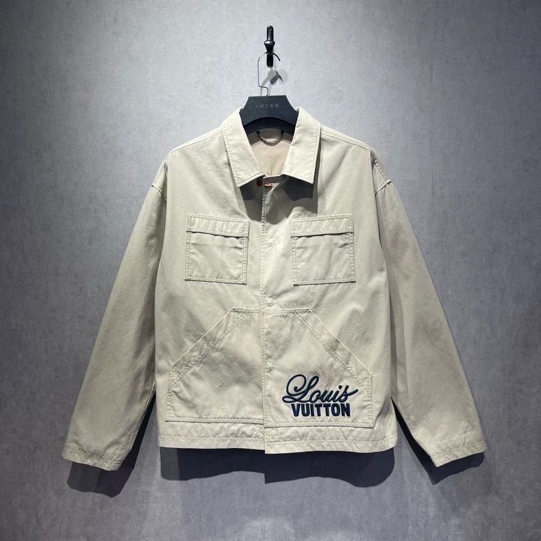 Louis Vuitton Louis Vuitton Beige work jacket Size US L / EU 52-54 / 3 - 1 Thumbnail