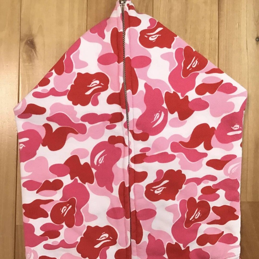Bape BAPE logo ABC camo pink full zip hoodie a bathing ape Size US L / EU 52-54 / 3 - 4 Thumbnail
