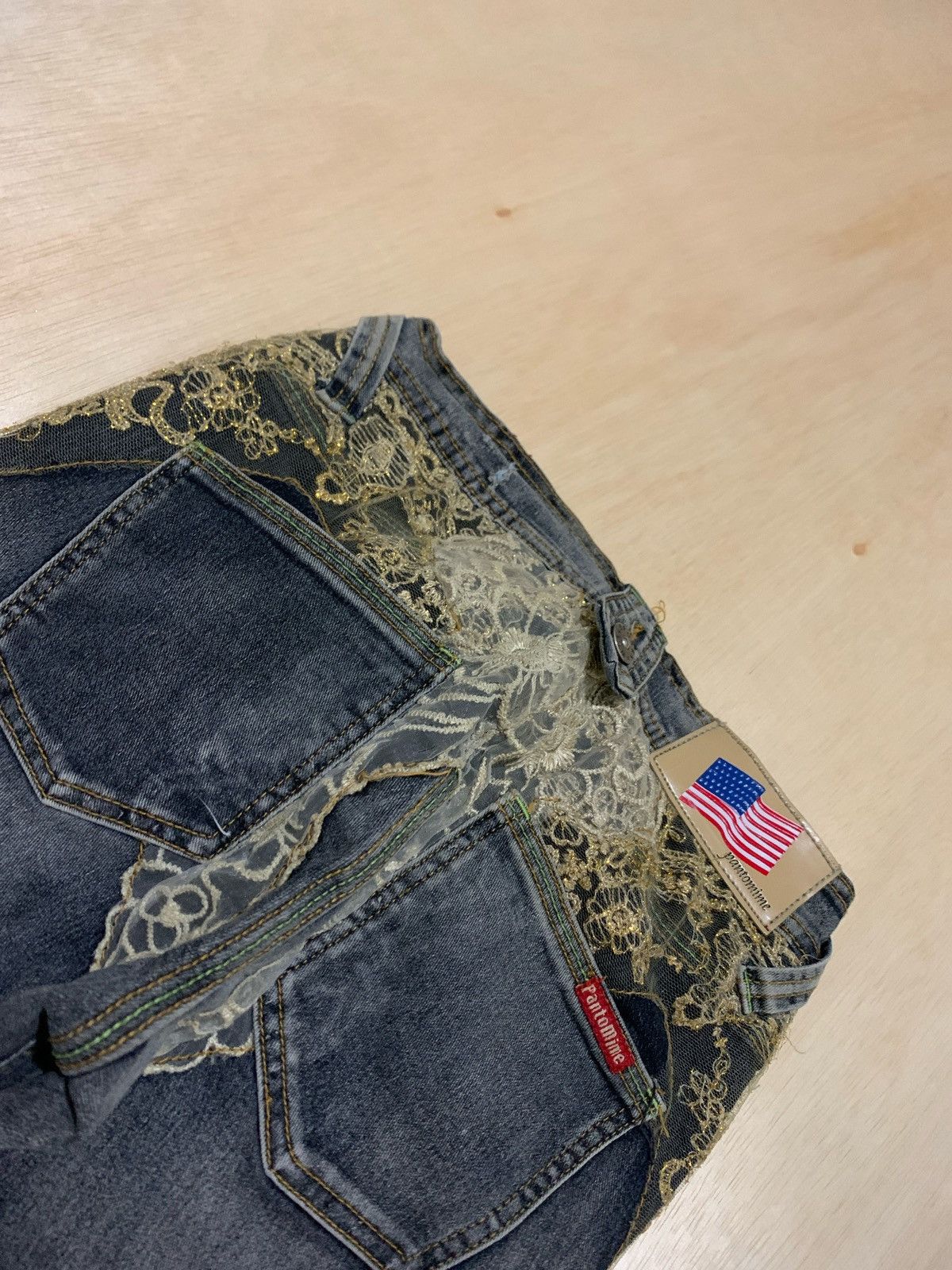20471120 × Japanese Brand × Vintage Vintage Pantomime Gothic Jeans Size 26" / US 2 / IT 38 - 5 Thumbnail