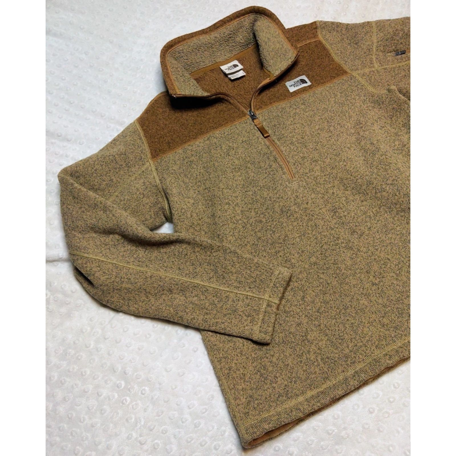 The North Face The North Face Gordon Lyons 1/4 Zip Top Brown Tan Men’s Small Pullover Windbreaker Logo Zipper Regular Size US S / EU 44-46 / 1 - 3 Thumbnail