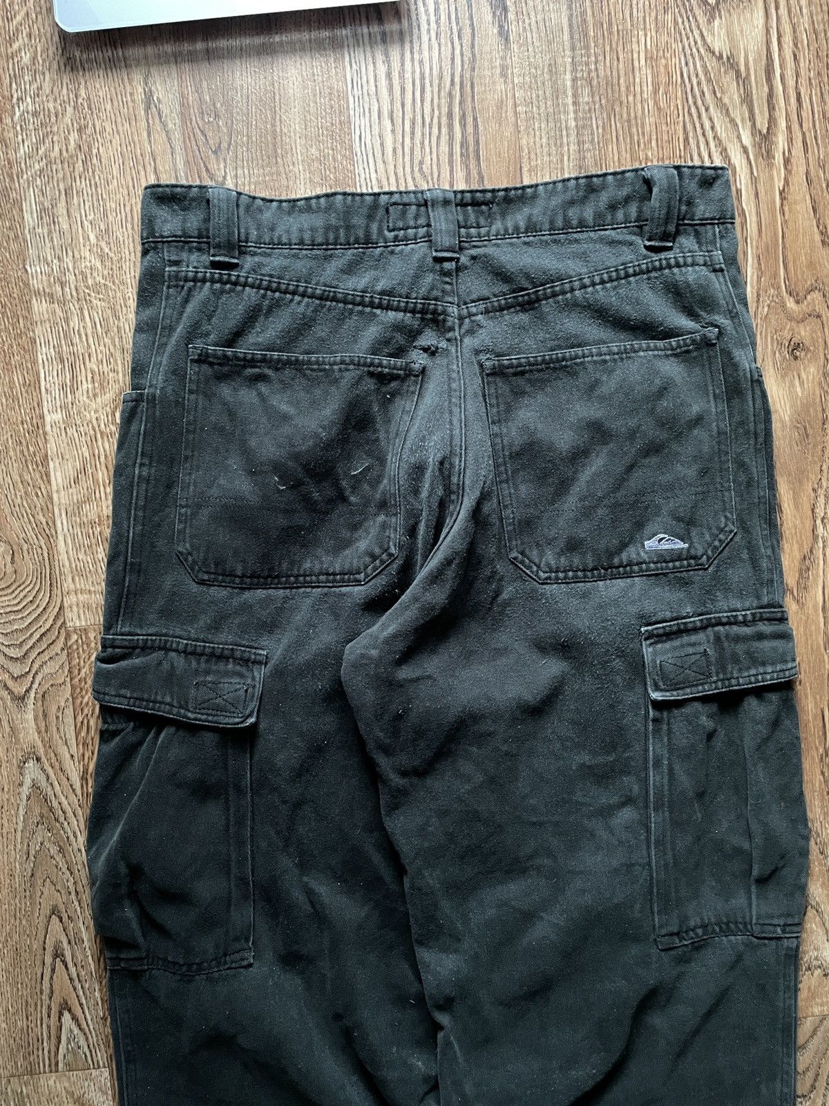 Hysteric Glamour Vintage Quicksilver Y2K distressed baggy cargo pants Size US 34 / EU 50 - 4 Thumbnail
