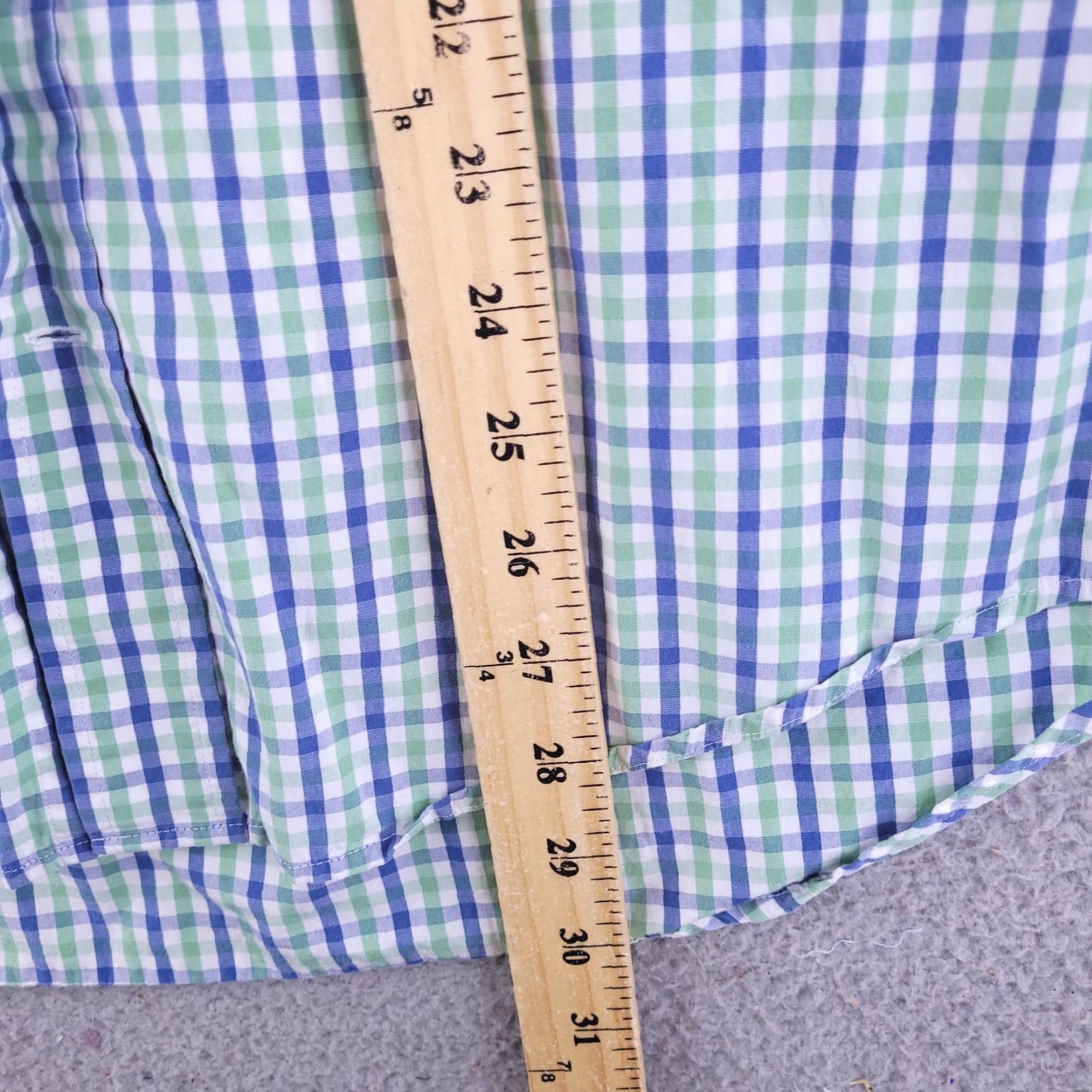 Vineyard Vines Vineyard Vines Shirt Mens Small Green Check Casual Whale Cotton Long Sleeve Size US S / EU 44-46 / 1 - 7 Thumbnail