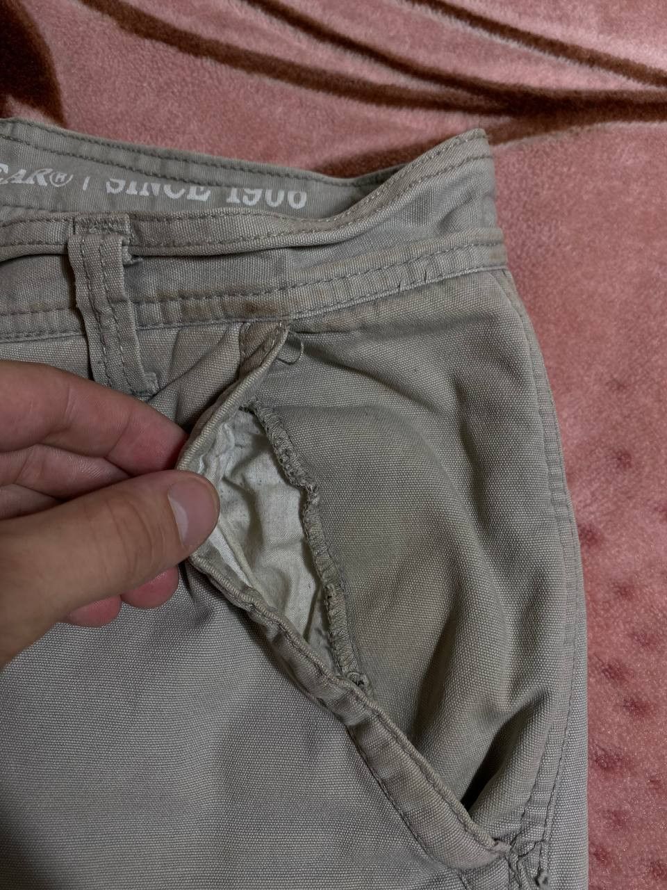 Japanese Brand Vintage Japanese Brand Flare Baggy Cargo Pants Workwear Size US 30 / EU 46 - 7 Thumbnail