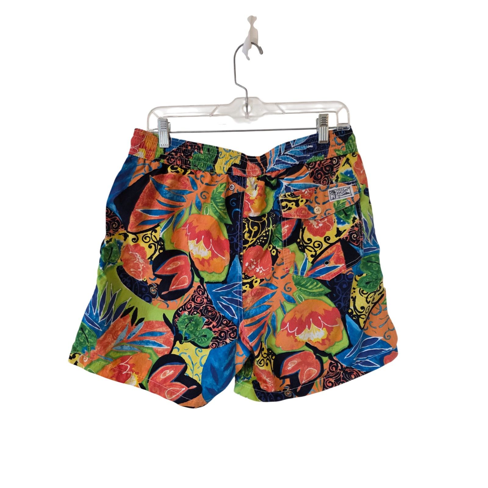 Polo Ralph Lauren Polo Ralph Lauren Colorful Swim Trunks Size Large Size US 32 / EU 48 - 3 Thumbnail