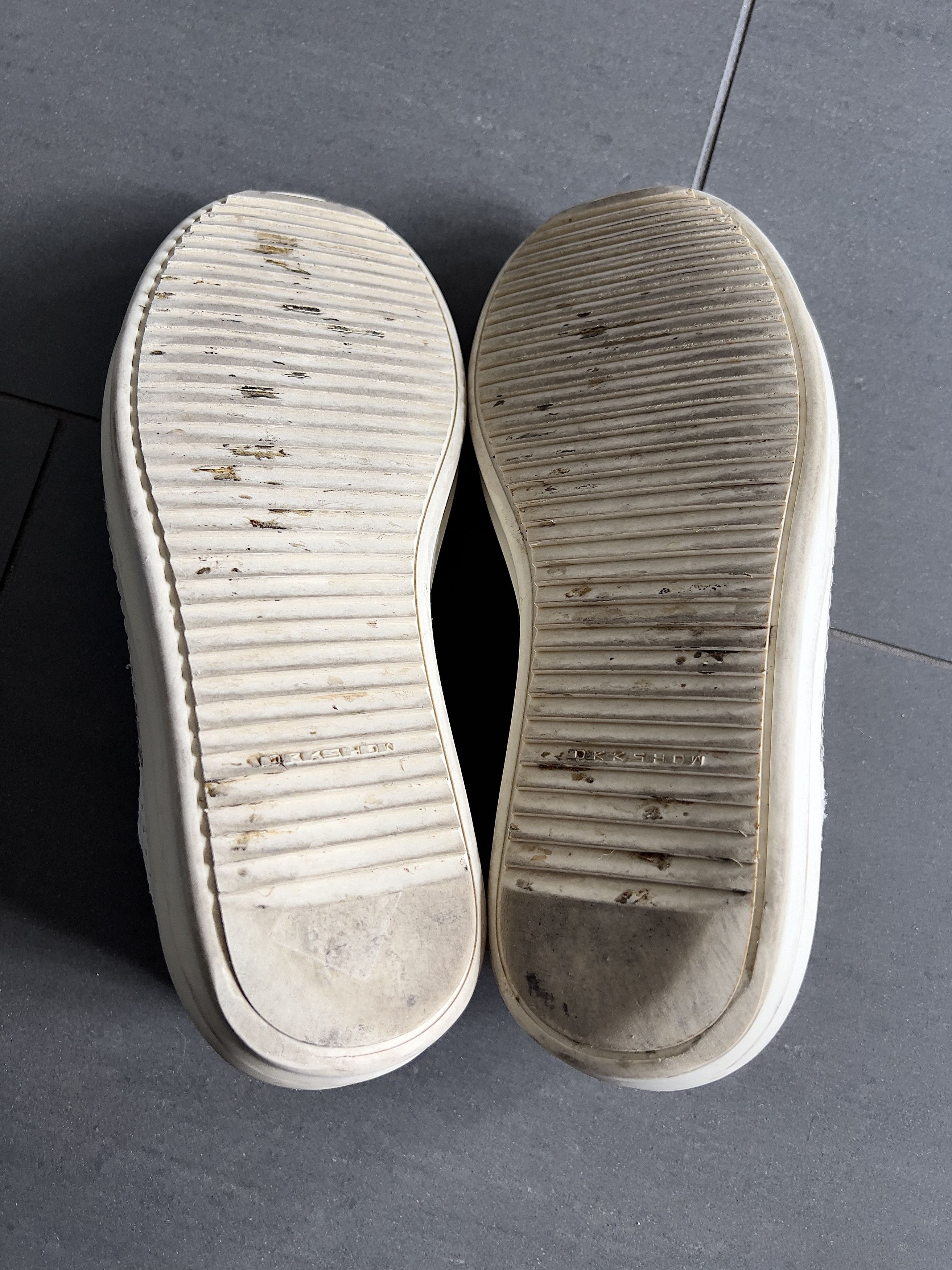 Rick Owens Rick Owens DRKSHDW Milk Low Top Ramones Size US 9 / EU 42 - 5 Thumbnail