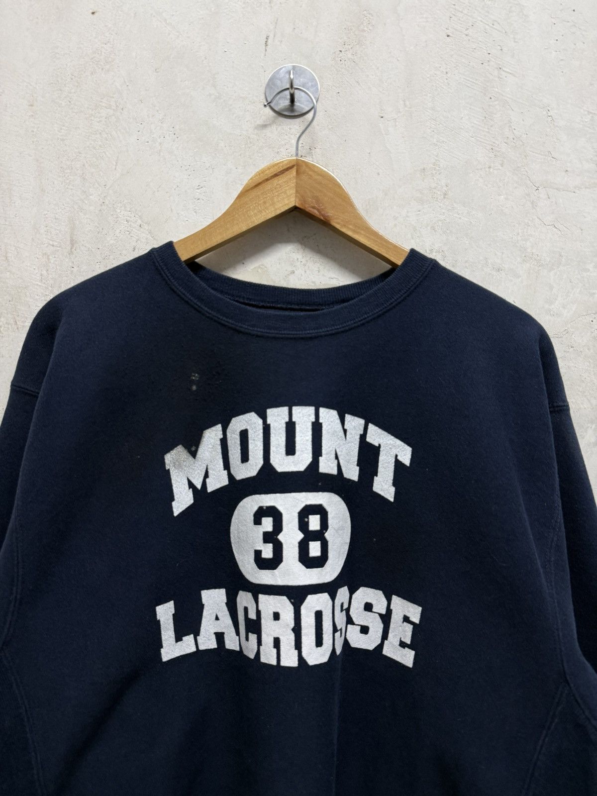 Champion 2000s Champion Premium Reverse Weave Mount Lacrosse Crewneck Size US L / EU 52-54 / 3 - 2 Thumbnail