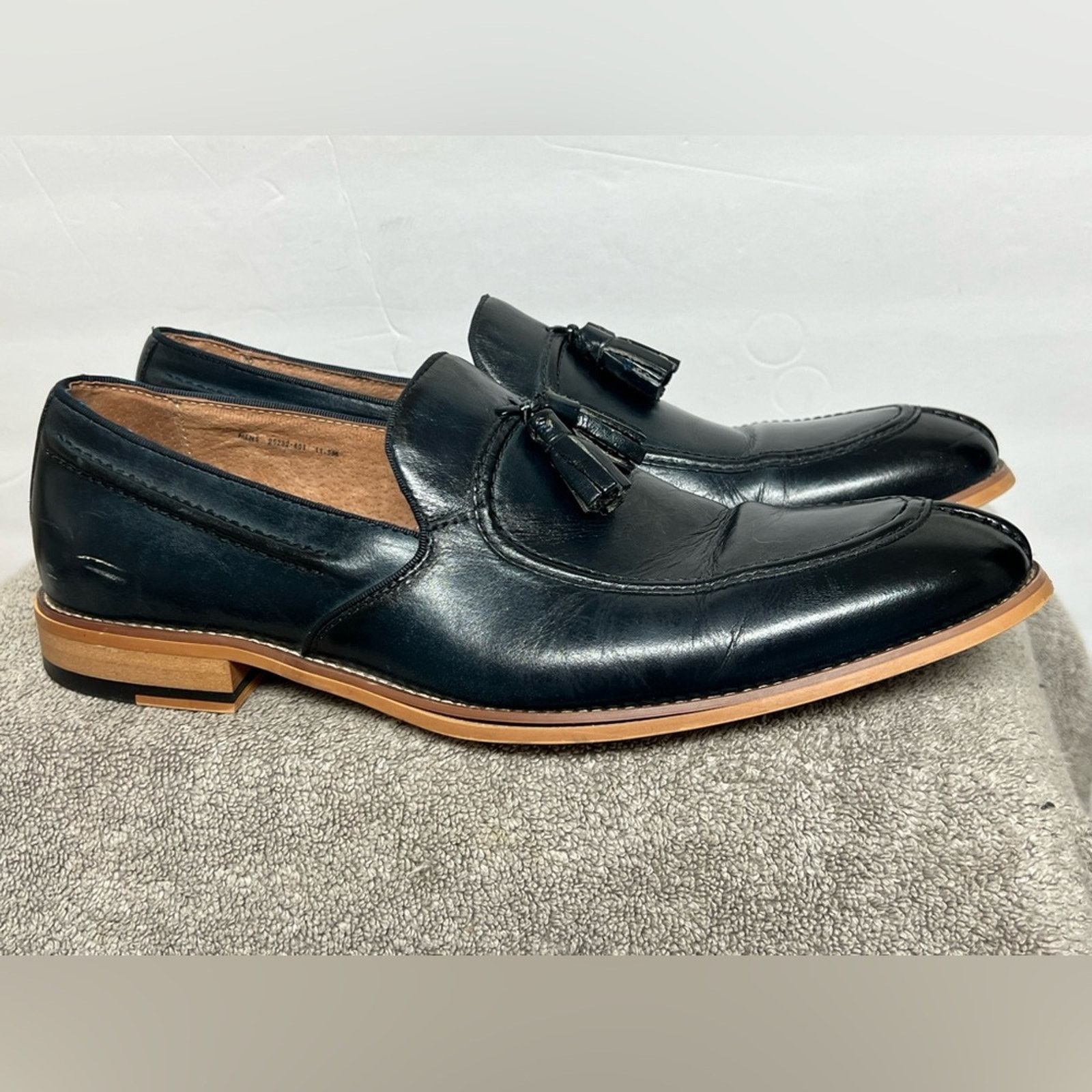 Stacy Adams STACY ADAMS Men's Donovan Tassel Slip-on Loafer Oxford 11.5 Size US 11.5 / EU 44-45 - 2 Thumbnail