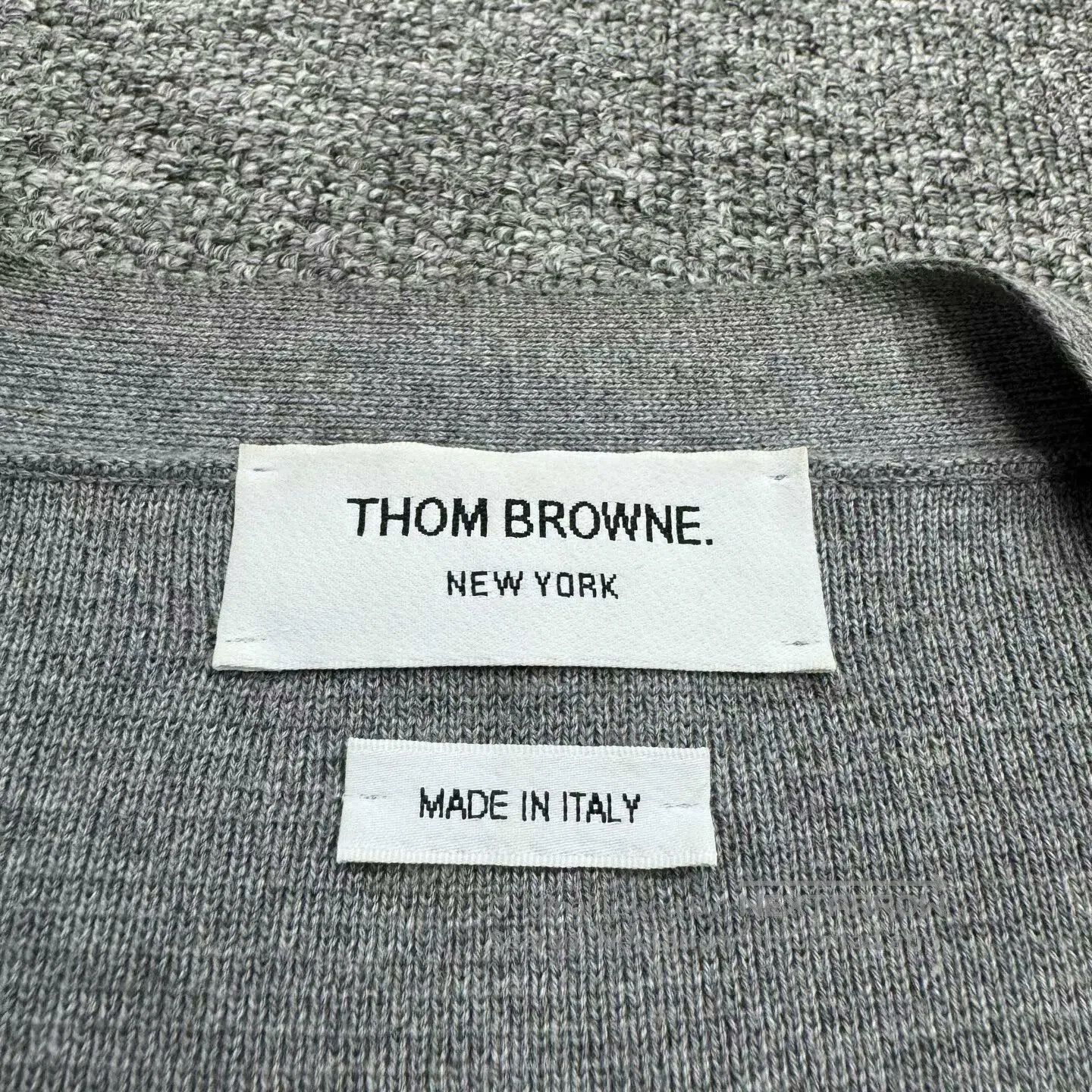 Thom Browne thom browne knit cardigan in gray. Size US XXL / EU 58 / 5 - 2 Thumbnail