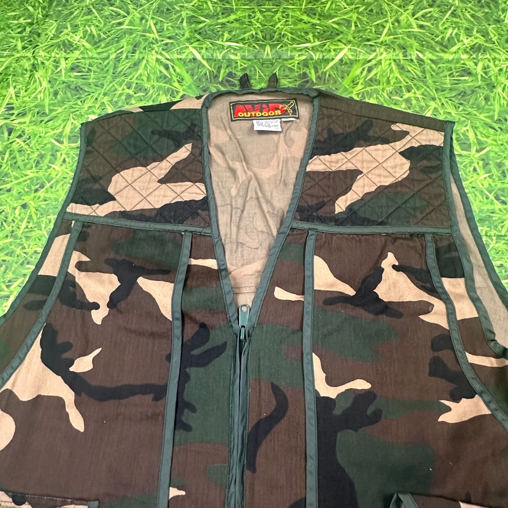 Vintage Avid Outdoor Vest Mens 2XL (50-52) Bird Shooter Hunting Quail Duck Dove Size US XXL / EU 58 / 5 - 3 Thumbnail