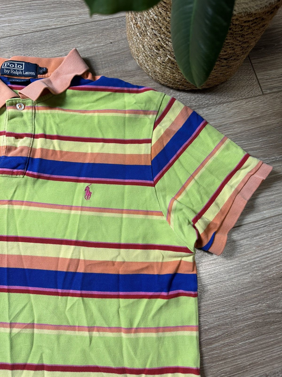 Polo Ralph Lauren Polo Ralph Lauren Stripped SS polo shirt size XL Size US XL / EU 56 / 4 - 2 Thumbnail