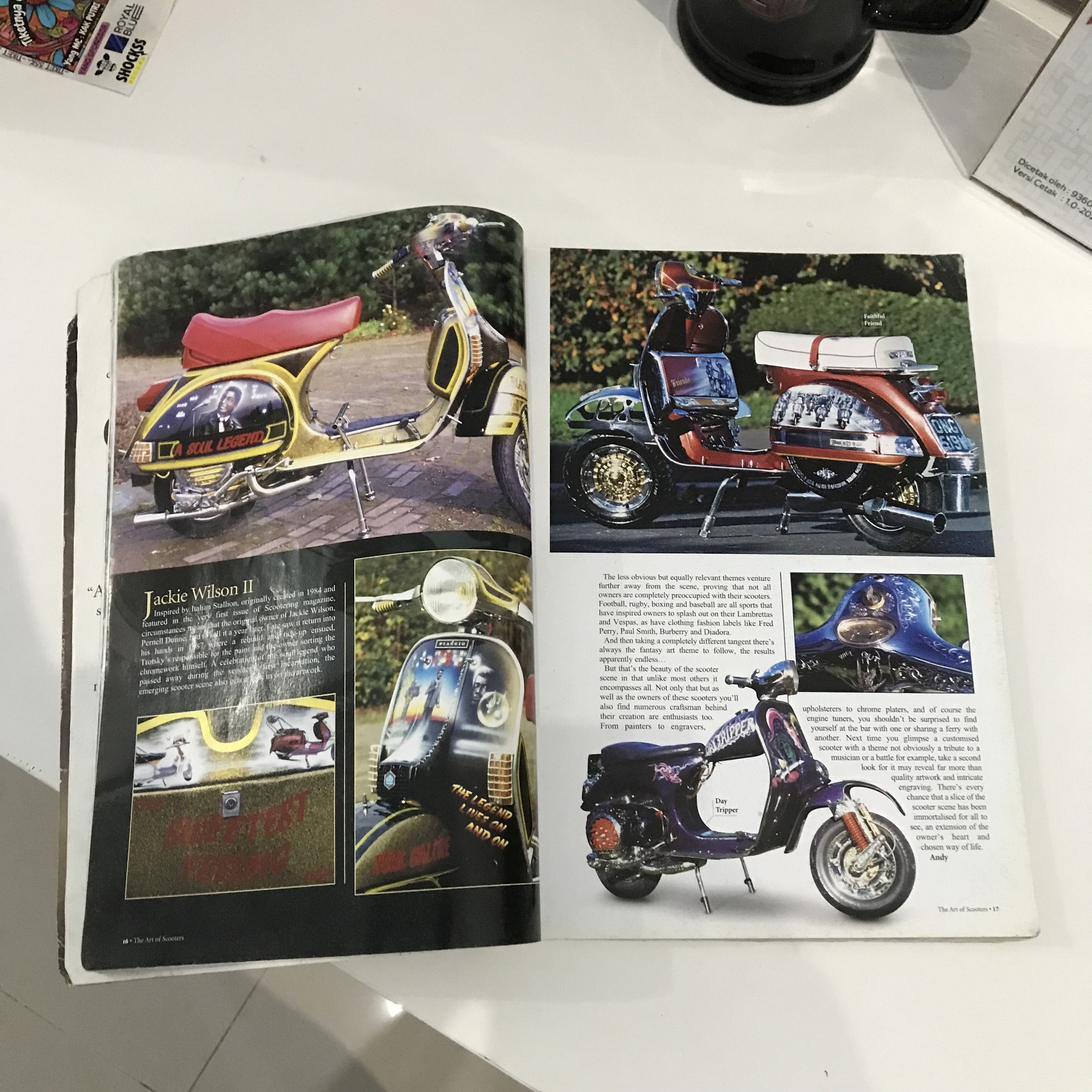 POP MAGAZINE Scootering magazine The Scootervespa lambretta Book magazine Size ONE SIZE - 16 Thumbnail