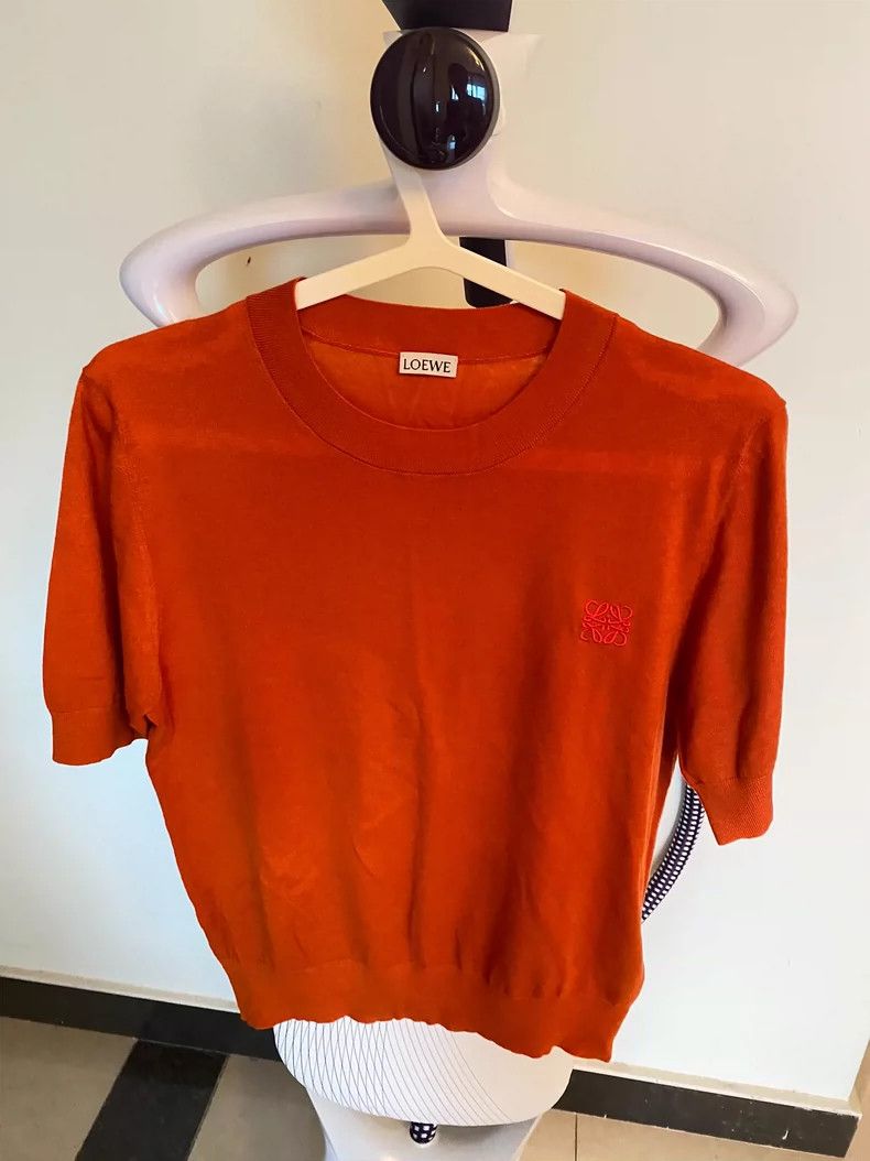 Loewe LOEWE Knitted short sleeves Size M / US 6-8 / IT 42-44 - 1 Thumbnail