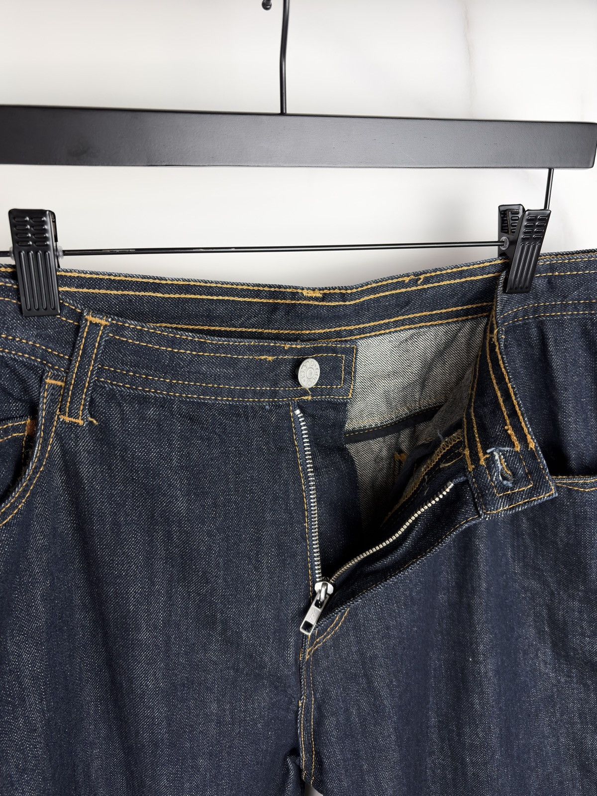 Gucci Gucci Tom Ford Horsebit Wide Leg Dark Indigo Denim Jeans Size US 34 / EU 50 - 4 Thumbnail