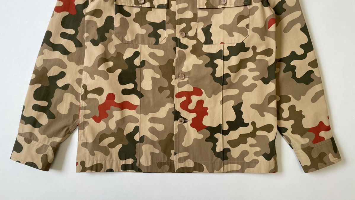 Dries Van Noten Sample ‘Desert Camo’ Print Utility Shirt Size US M / EU 48-50 / 2 - 7 Thumbnail