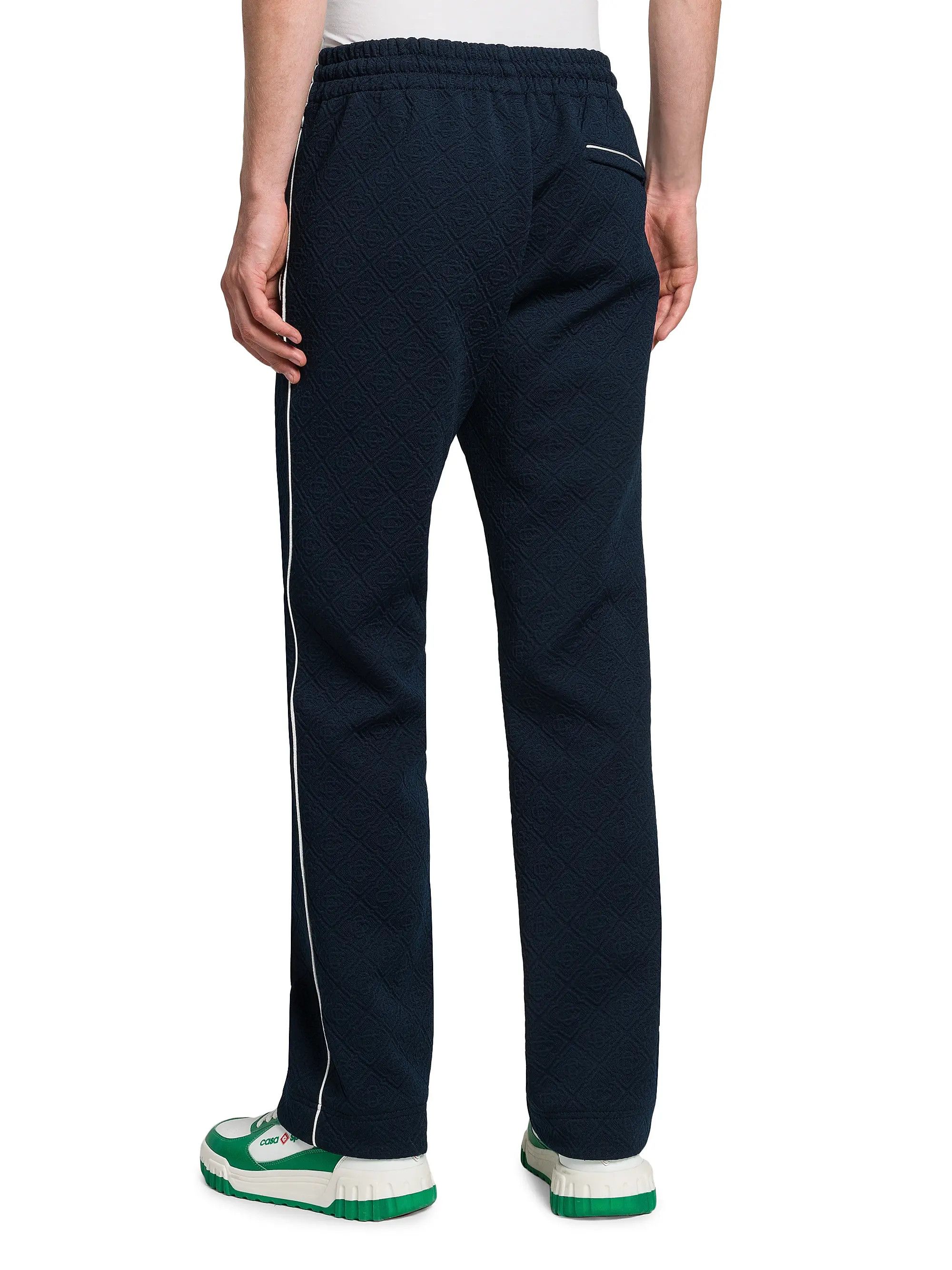 Casablanca os11x0725 Contrast Piping Track Pants in Navy Size US 30 / EU 46 - 4 Thumbnail