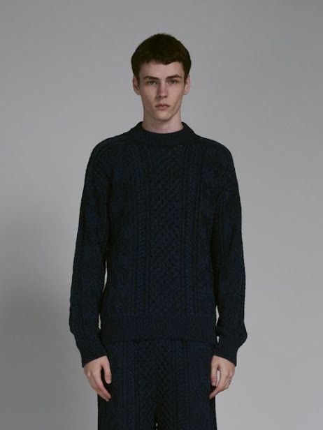 Marni oc11z0525 Sweater in Blue Size US M / EU 48-50 / 2 - 1 Preview