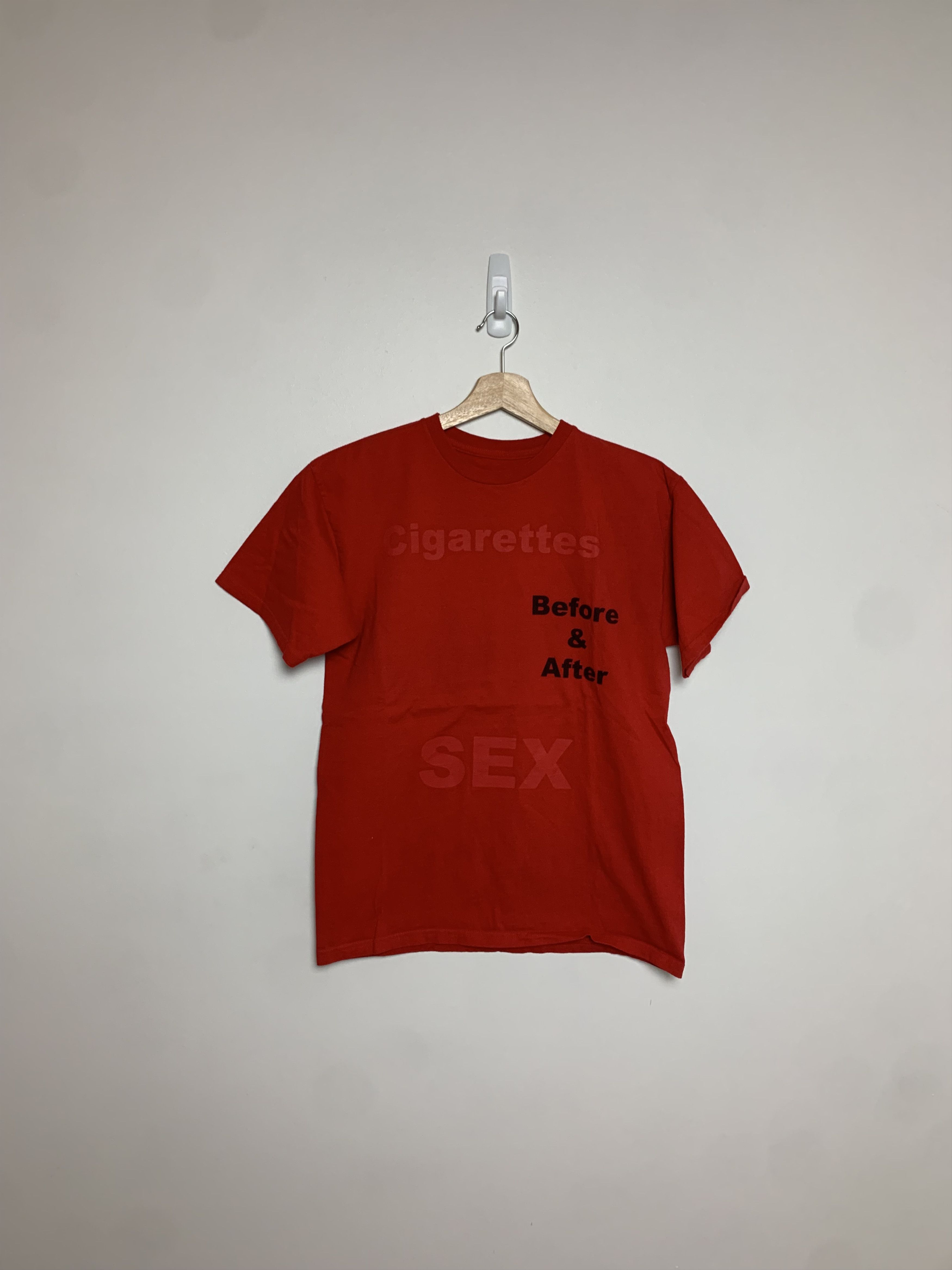 cigarettes before sex Pleasures Pleasures Cigarettes Before and After Sex T-Shirt