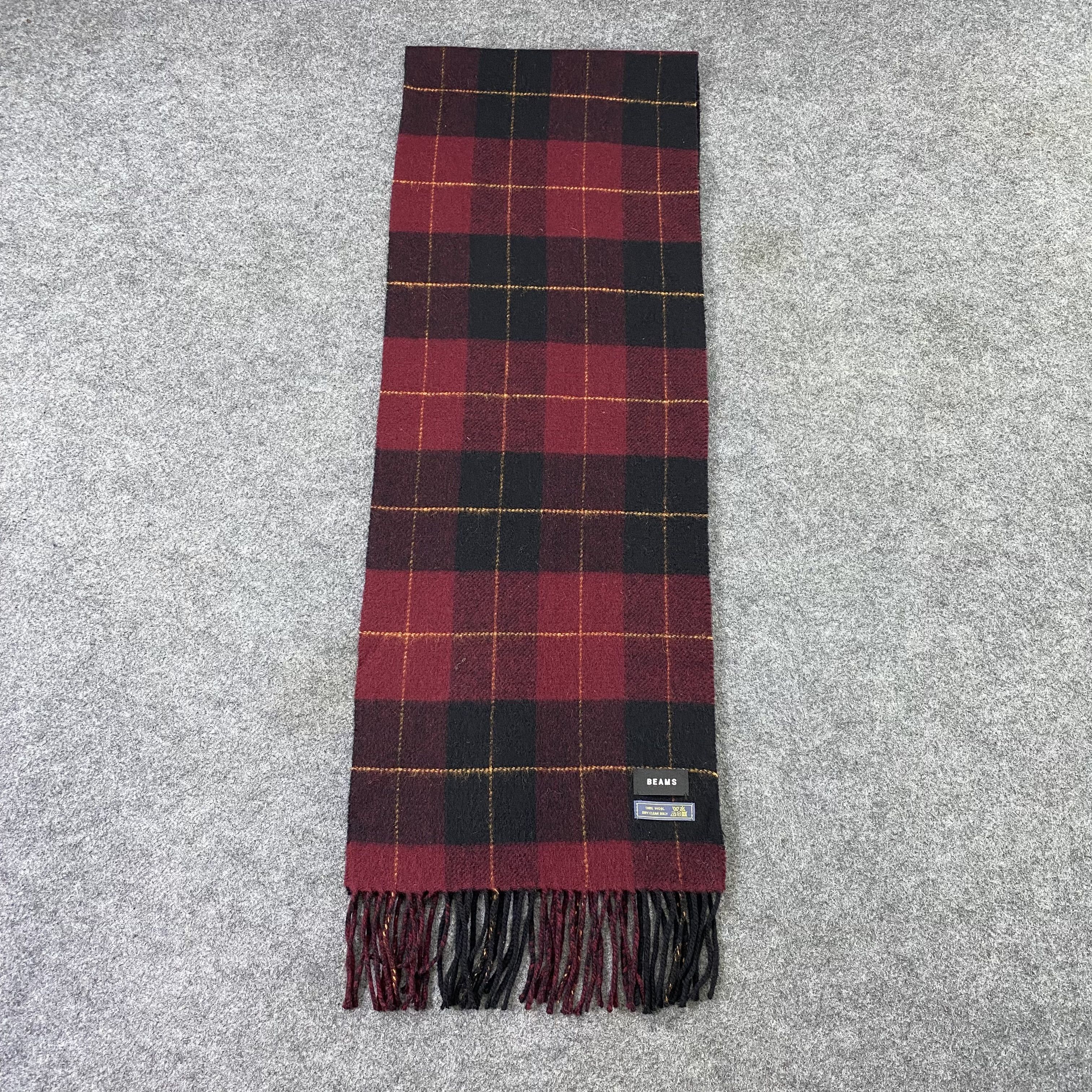 Beams Plus Beams Wool Scarf / Muffler / Neckwear - T1268 Size ONE SIZE - 2 Thumbnail