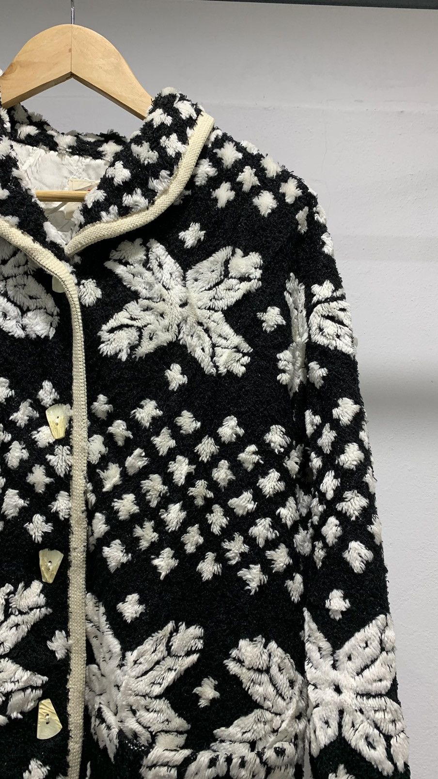 Ellesse × Japanese Brand Ellesse Navajo Fleece Quilted Winter Puffer Jacket Size L / US 10 / IT 46 - 3 Thumbnail
