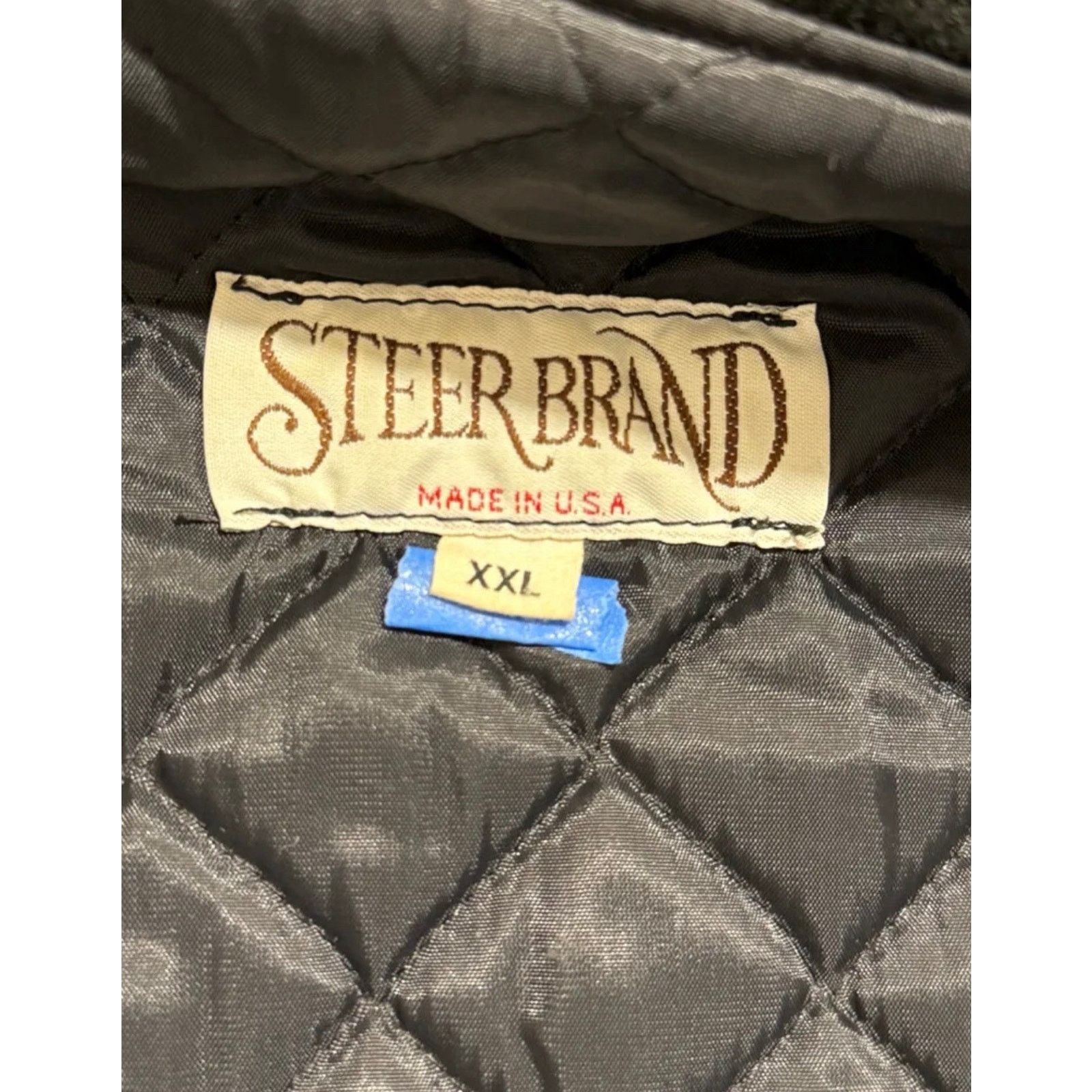 Other Vintage 1997 Size Xxl Steer Brand wool Leather Bomber Jacket Size US XXL / EU 58 / 5 - 6 Thumbnail