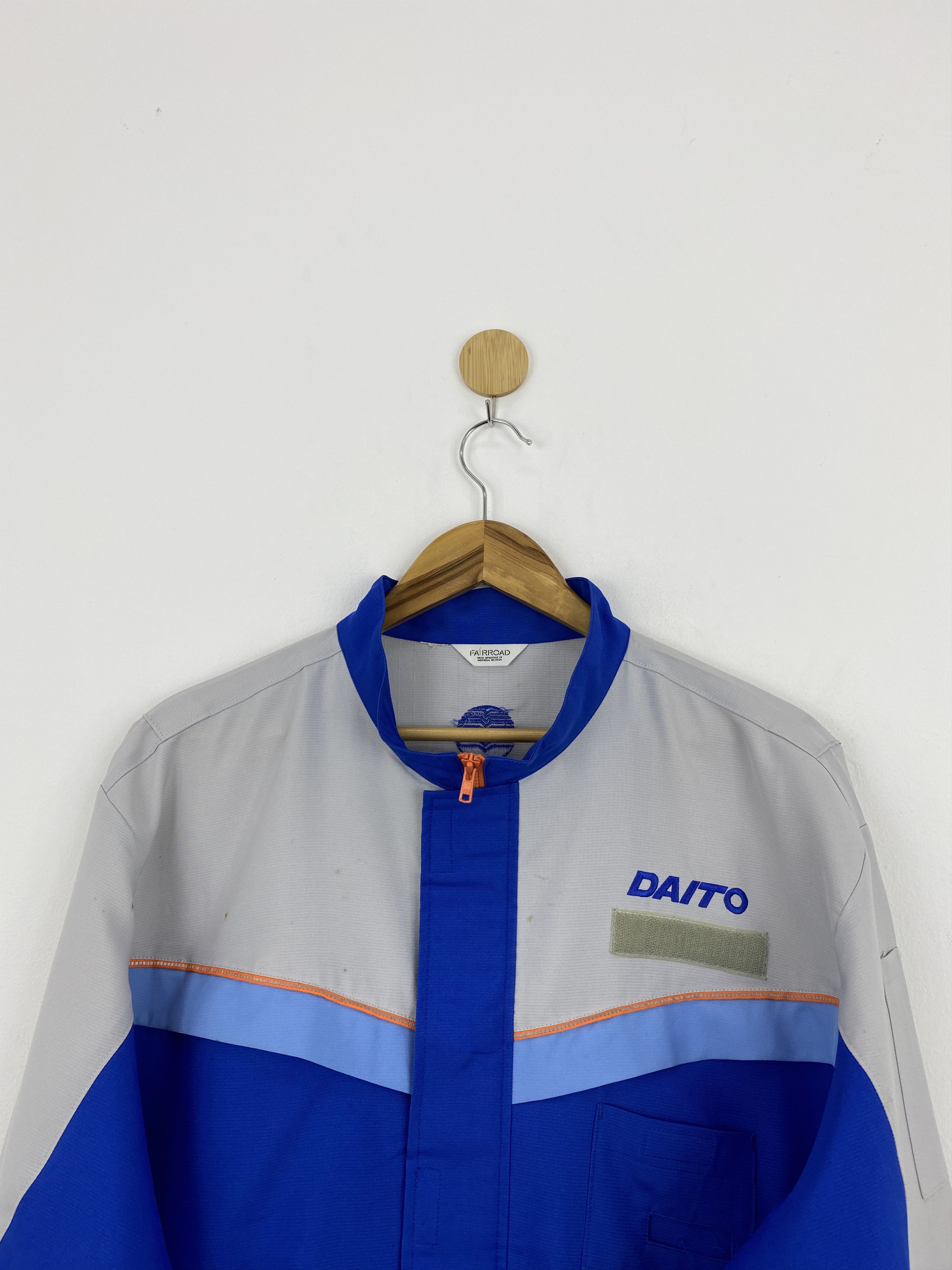 Japanese Brand Vintage Japanese Brand Daito Work Wear Jacket J1752 Size US XL / EU 56 / 4 - 3 Thumbnail