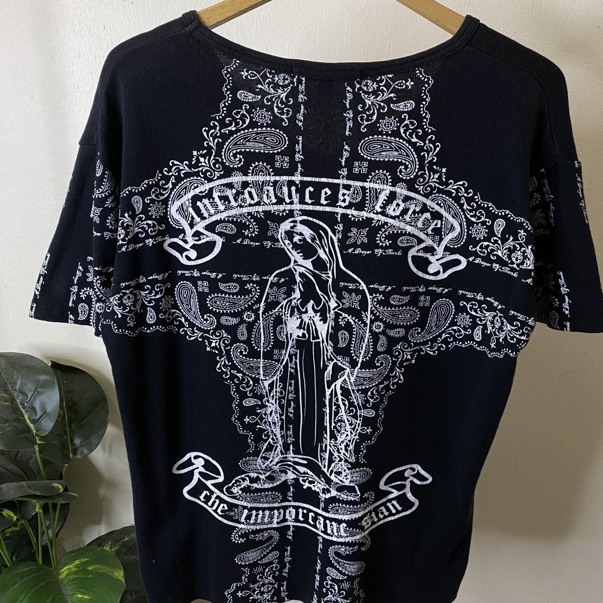 If Six Was Nine BulletNoise Big Cross Cyber Gothic Punk Chorme Heart Style Size US L / EU 52-54 / 3 - 2 Thumbnail