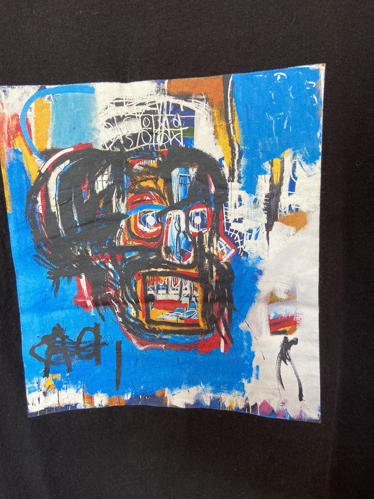 Jean-Michel Basquiat 🔥 Vintage Jean Michel Basquiat t shirt long sleeve Size US M / EU 48-50 / 2 - 3 Thumbnail