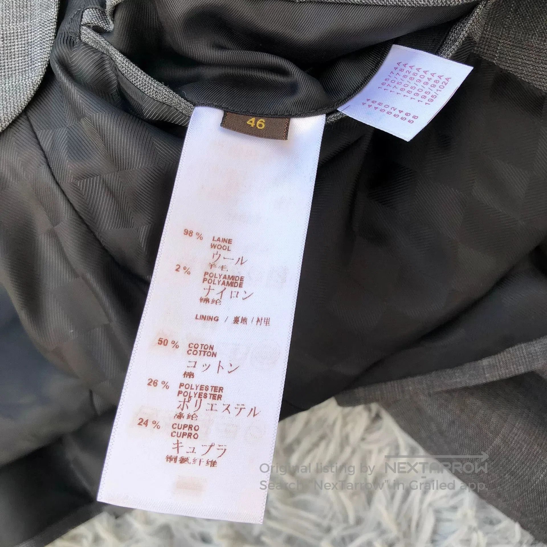 Louis Vuitton Louis Vuitton Double-Breasted Check Suit Set. Size US S / EU 44-46 / 1 - 5 Thumbnail