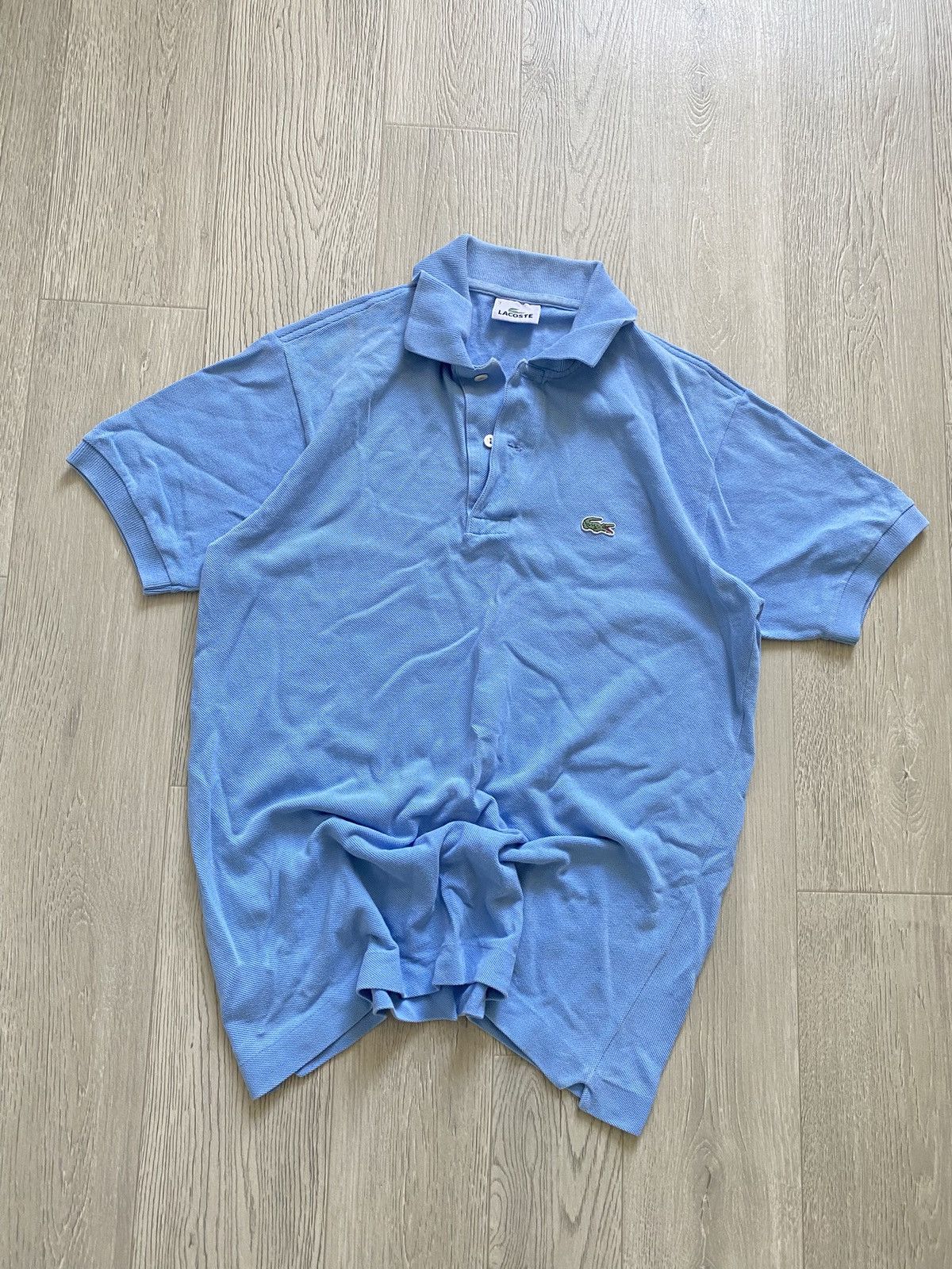 Lacoste Vintage Lacoste Blue Polo T-shirt Y2k Vintage Luxury style Size US M / EU 48-50 / 2 - 1 Thumbnail