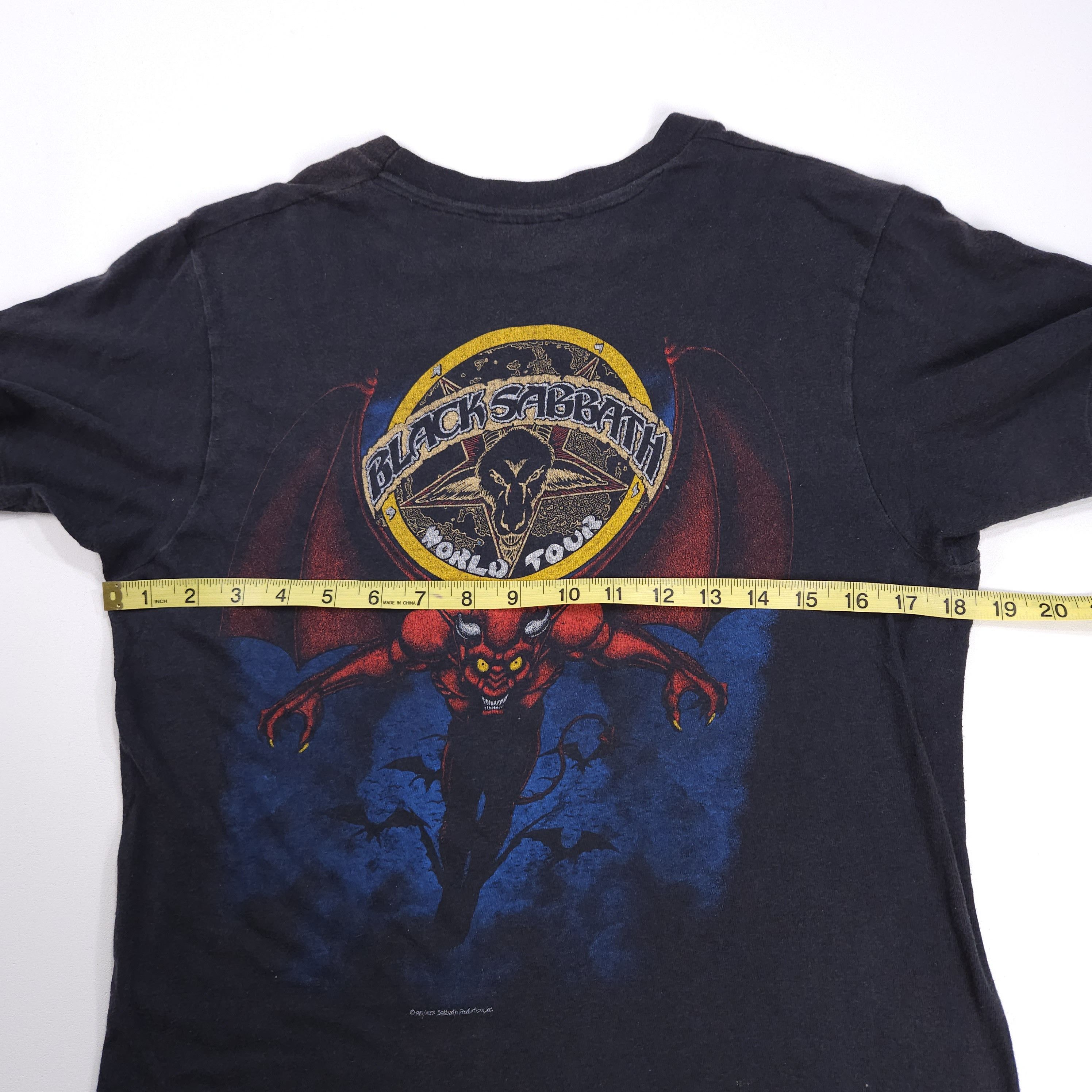 Ozzy Osbourne Black Sabbath Born Again Tour 1983 M Ozzy Vtg ORIGINAL Angel Size US L / EU 52-54 / 3 - 9 Thumbnail