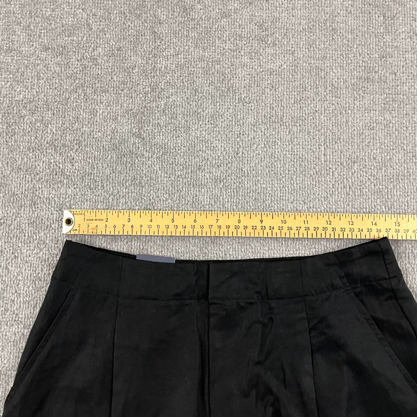 Gap Gap High Rise Wide Leg Pants Women Size 6 Black Casual Trouser 29x29 Size 28" / US 6 / IT 42 - 4 Thumbnail