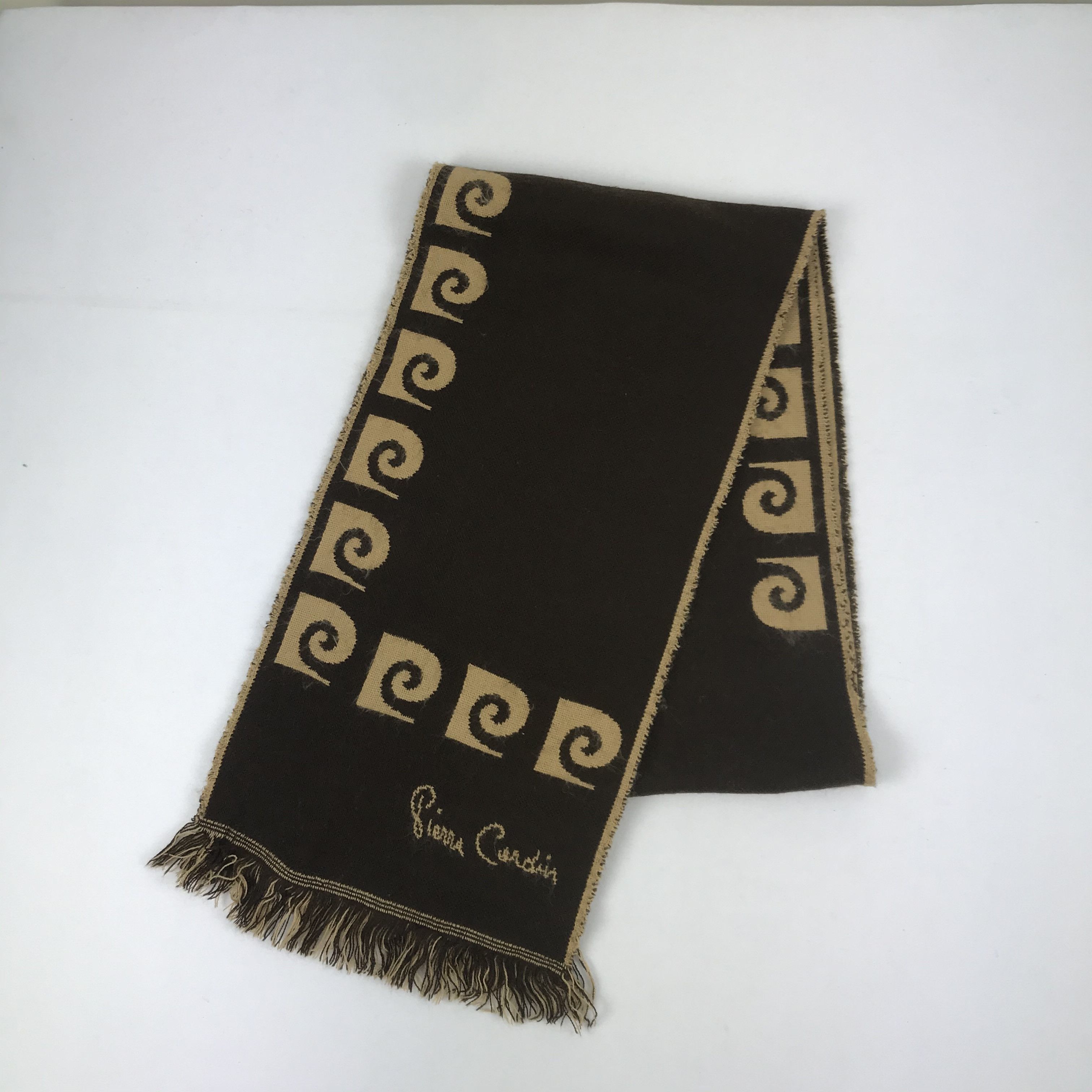 Pierre Cardin Vintage Pierre Cardin Scarf Wool Muffler Cashmere Scarves Size ONE SIZE - 3 Thumbnail