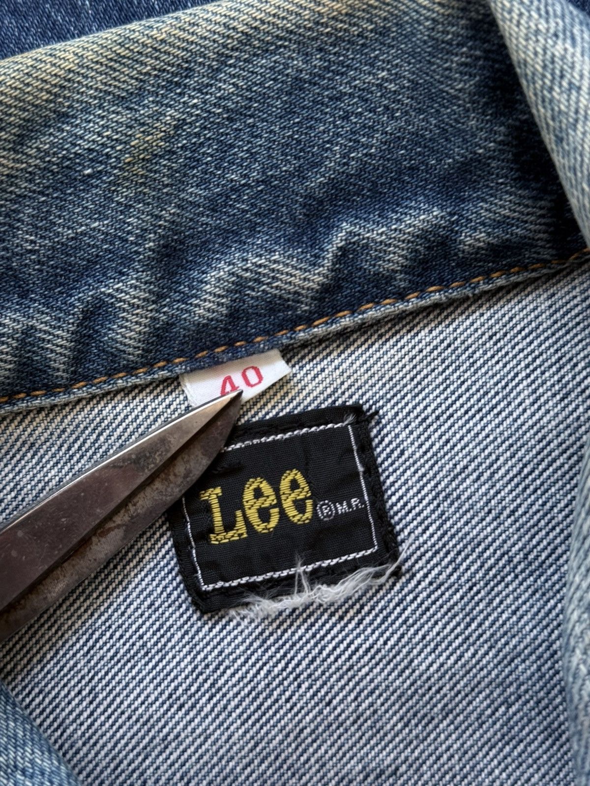 Lee Vintage Lee Riders Faded Denim Jacket Size US M / EU 48-50 / 2 - 10 Thumbnail