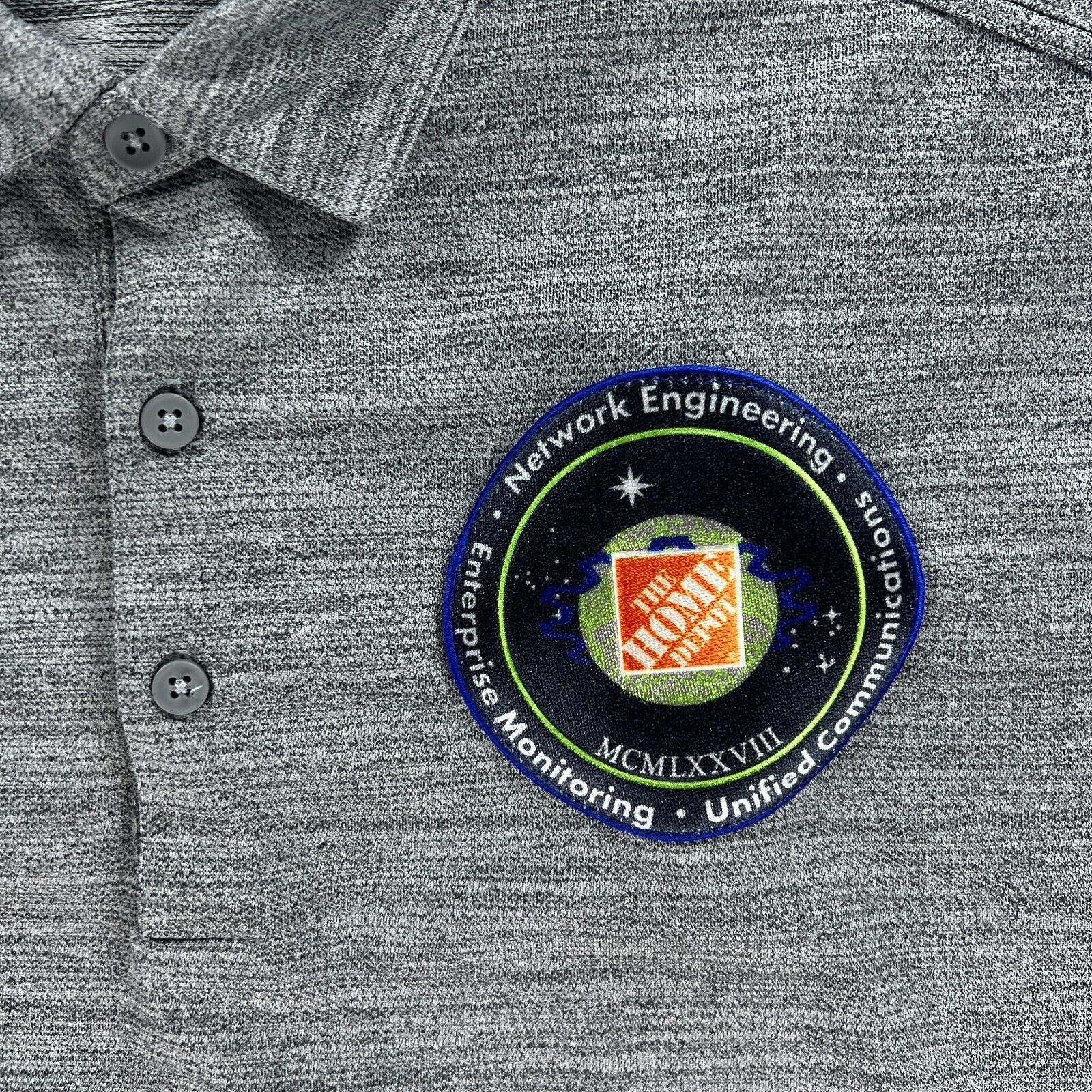 Other The Home Depot Engineering Employee Polo Shirt Men XL Work T Size US XL / EU 56 / 4 - 3 Thumbnail