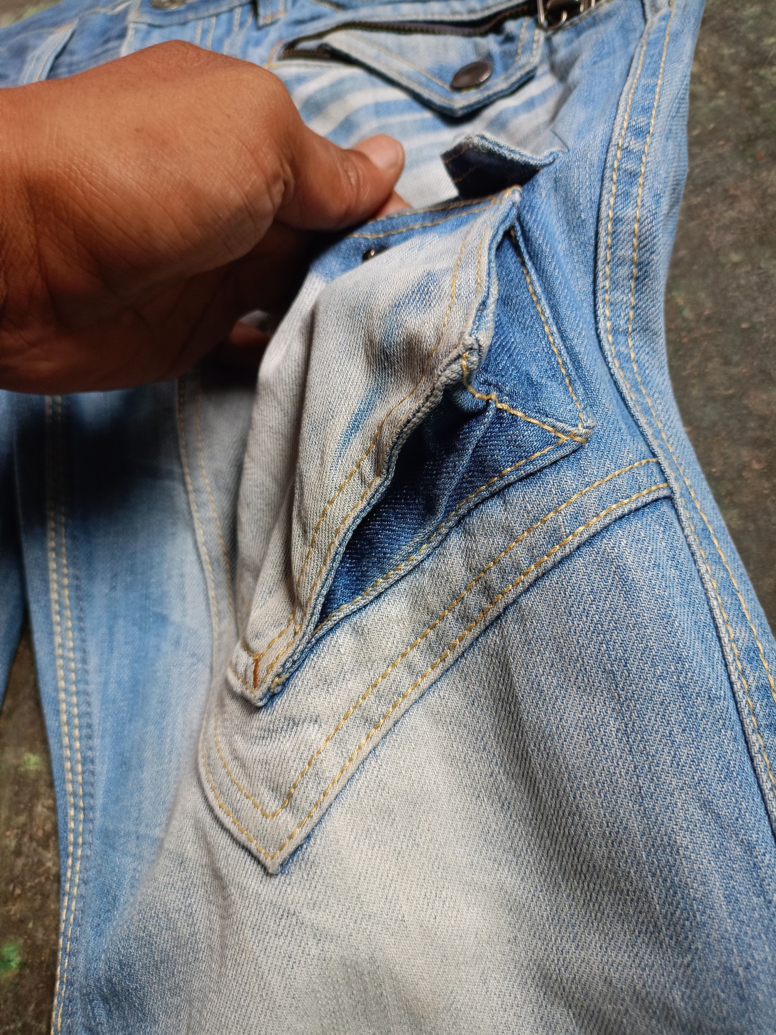Nicole Club 2000s Hideaways Nicole Denim Shorts Pants style kmrii Size US 32 / EU 48 - 4 Thumbnail