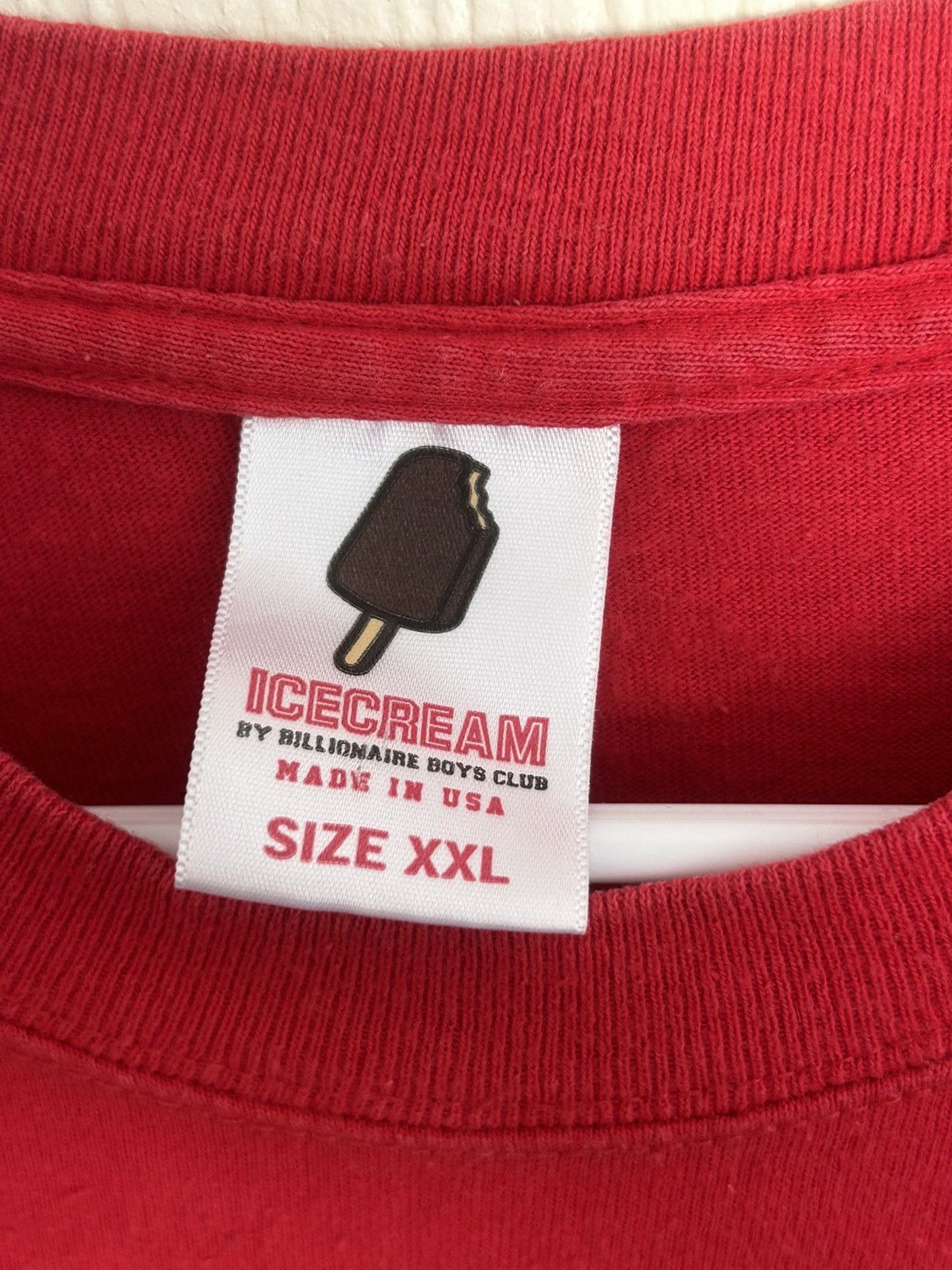 Icecream Vintage Icecream Red Graphic T-shirt Size US XXL / EU 58 / 5 - 4 Thumbnail