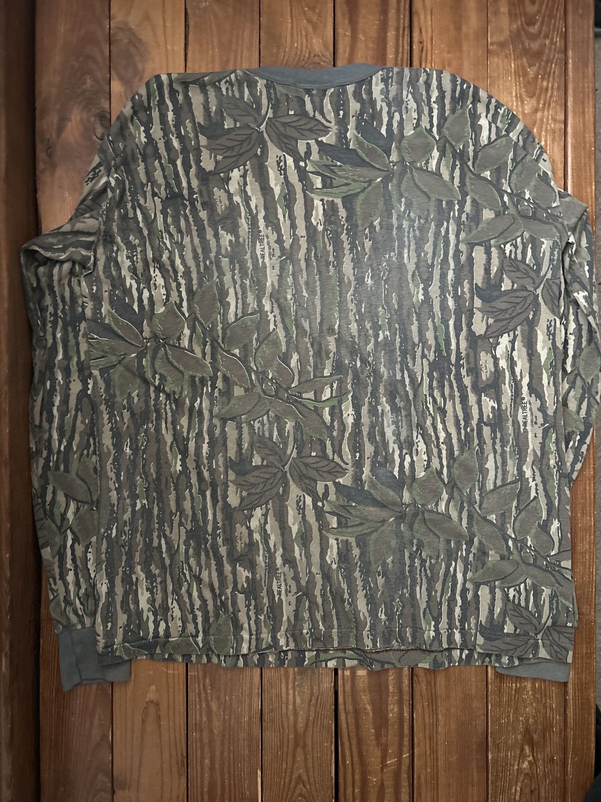 Cabelas × Realtree × Vintage Vintage 80s Real Tree Cabelas Long Sleeve Shirt Size US XL / EU 56 / 4 - 3 Thumbnail