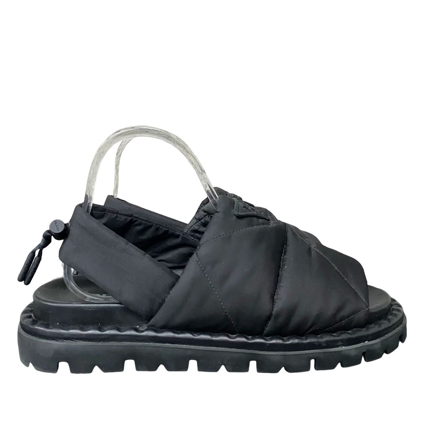 Prada Prada Padded Nylon Sandals Size 37 Size US 7 / IT 37 - 1 Thumbnail