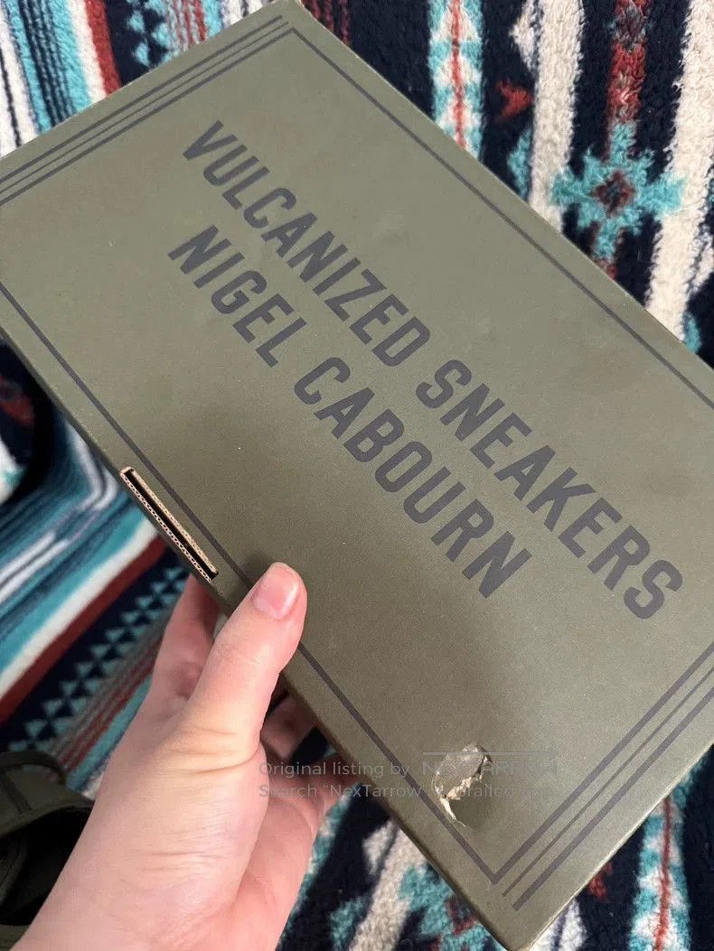 The Real McCoy's Nigel Cabourn Early Nissan Military Shoes . Size US 6.5 / EU 39-40 - 6 Thumbnail