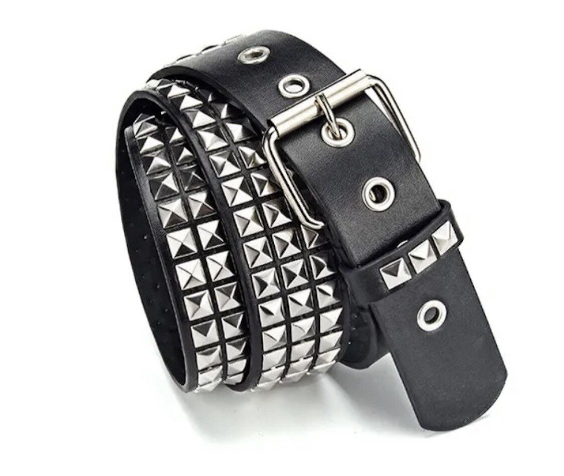 Japanese Brand Pyramid Studded Belt Size ONE SIZE - 5 Thumbnail