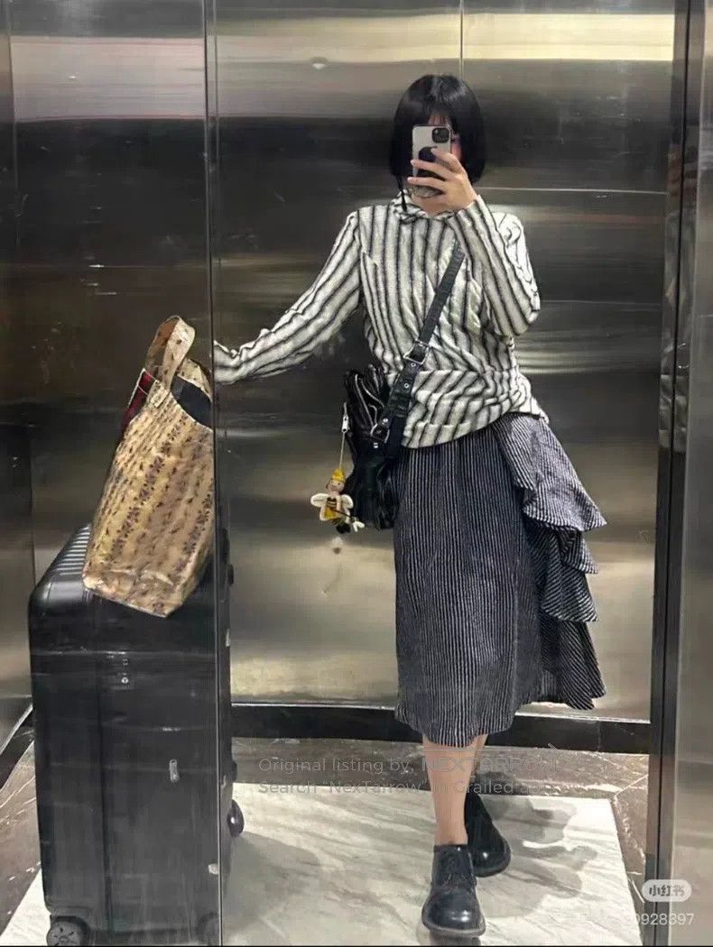 Comme des Garcons Comme des Garcons one-size-fits-all Striped Woolen Sweater Size XS / US 0-2 / IT 36-38 - 5 Thumbnail