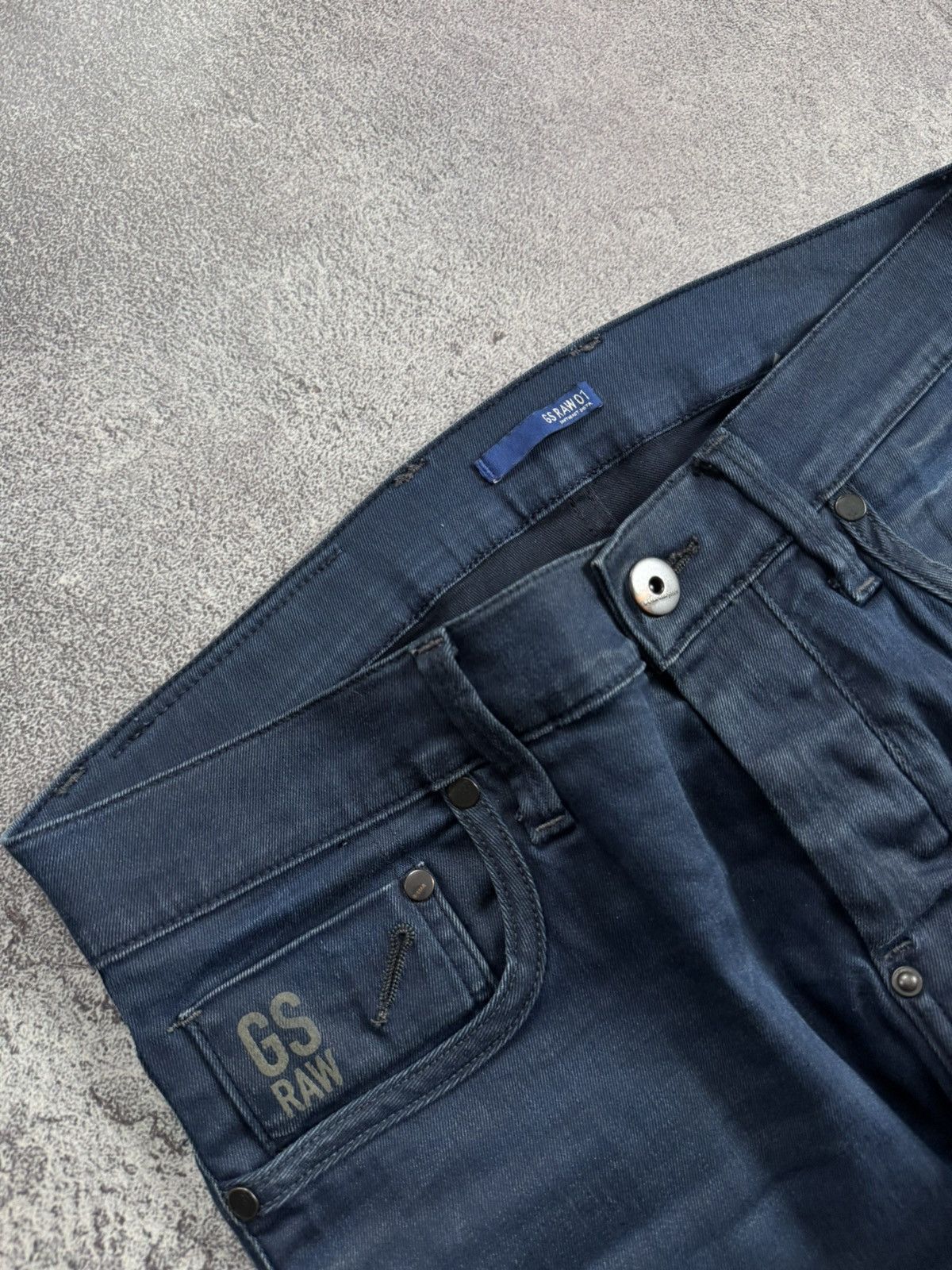 G-Star G star raw 31/32 Defend super slim denim pants jeans trouser Size US 31 - 9 Thumbnail