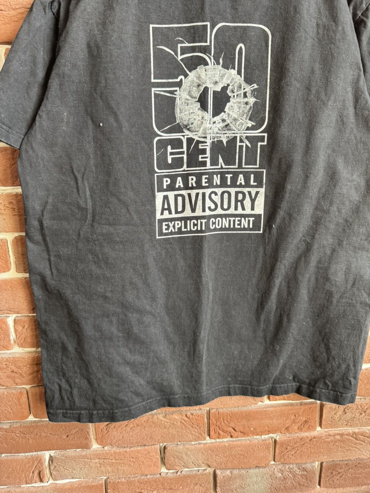 Rap Tees 00s Vintage G Unit 50 cent Rap Hip Hop Band Tshirt Rare Size US L / EU 52-54 / 3 - 6 Thumbnail