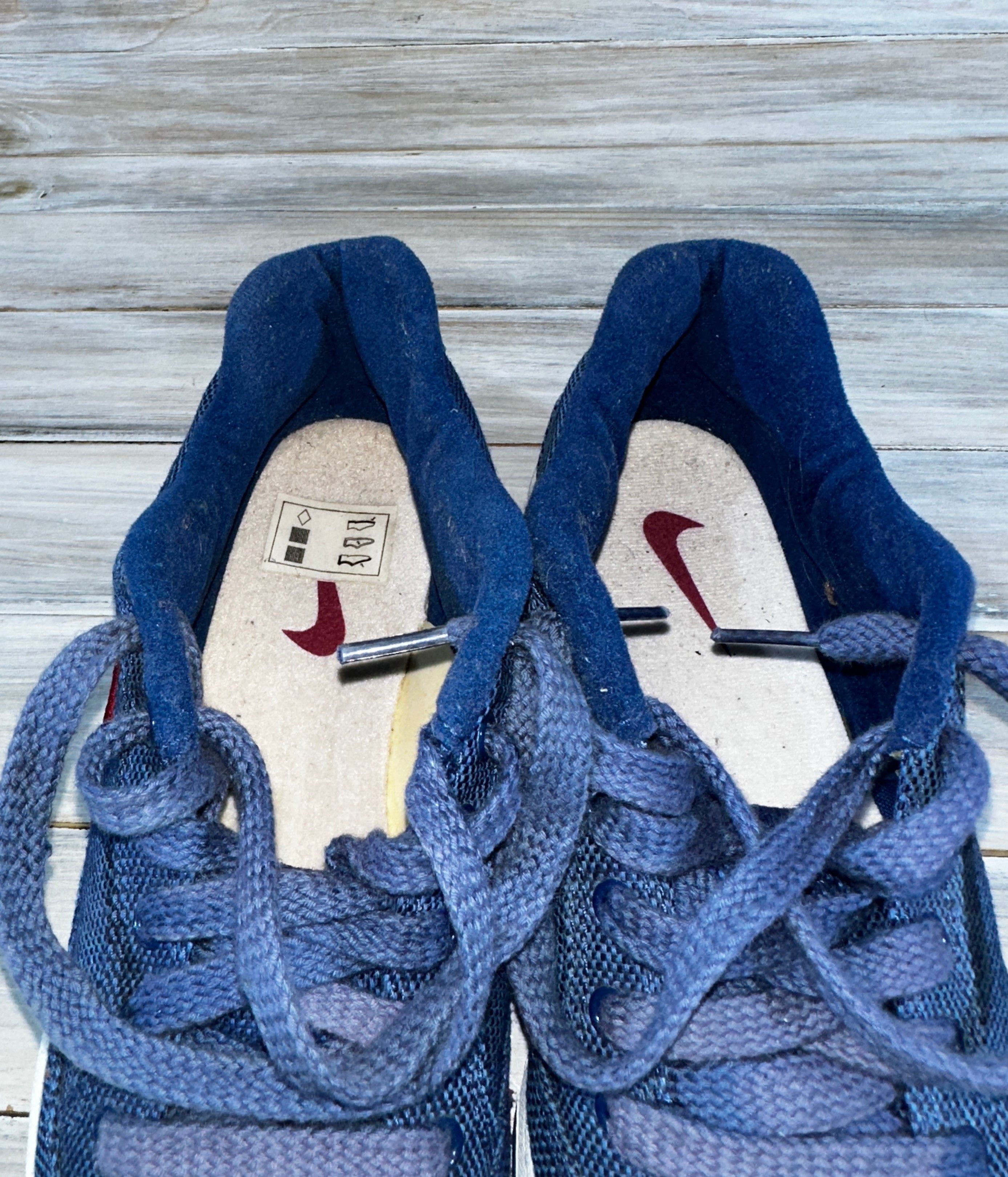 Nike Vintage Nike GTS Canvas Unisex Sneakers Navy Very Rare Retro Size US 7 / EU 40 - 12 Thumbnail