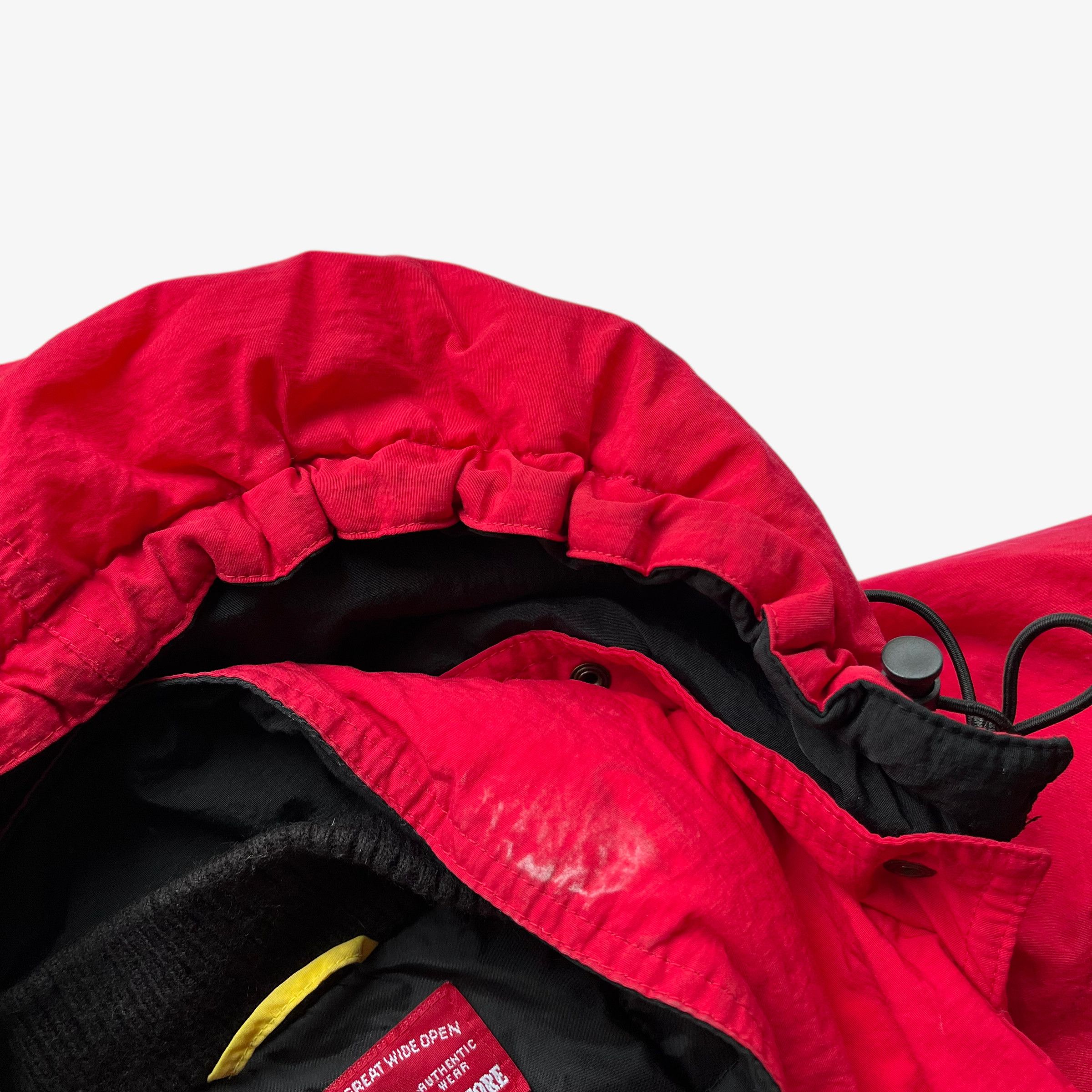 Marlboro Vintage 90s Men's Marlboro Country Store Red Puffer Jacket Size US M / EU 48-50 / 2 - 12 Thumbnail
