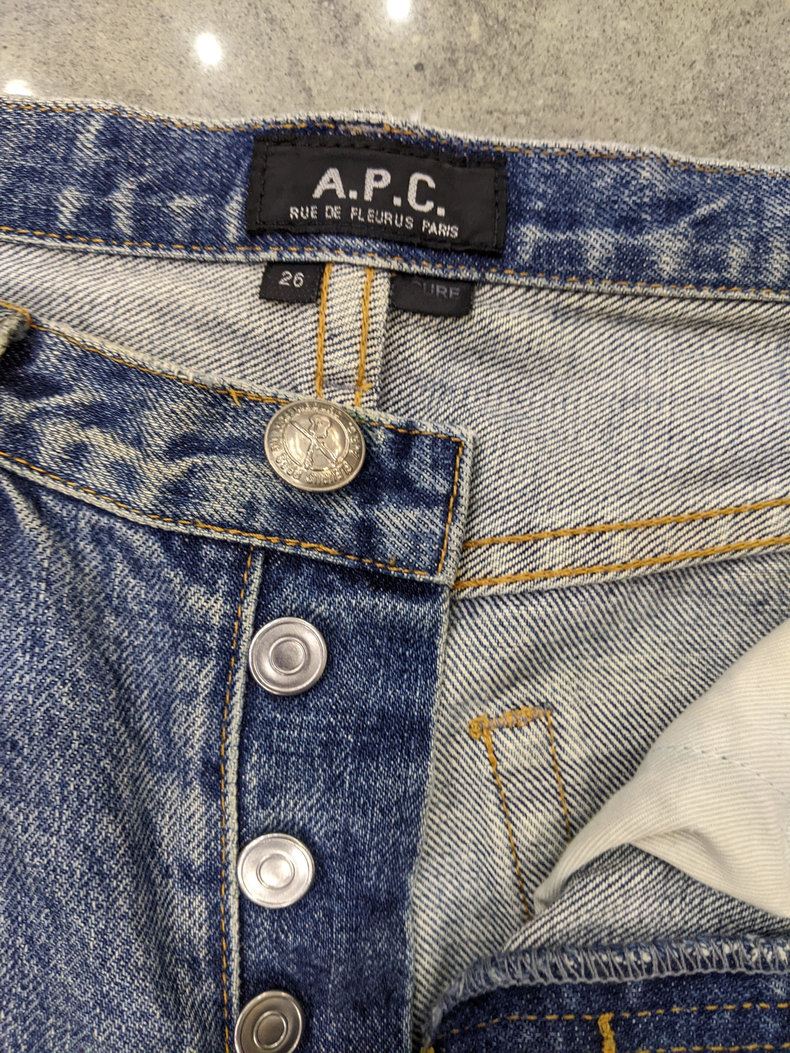 A.P.C. A.P.C Wishkers Distressed Denim Size US 26 / EU 42 - 7 Thumbnail